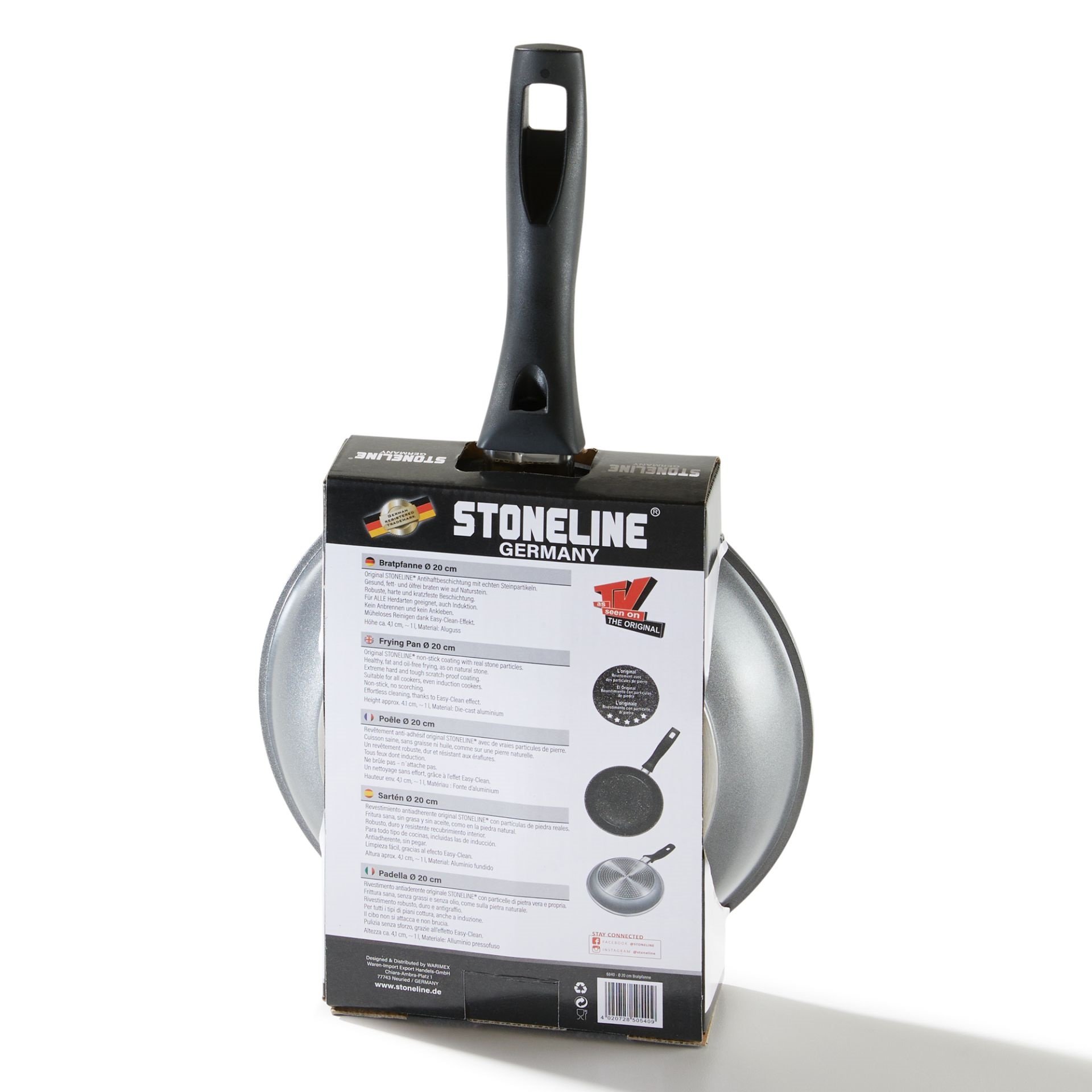 STONELINE® Frying Pan 20 cm, Non-Stick Pan | CLASSIC