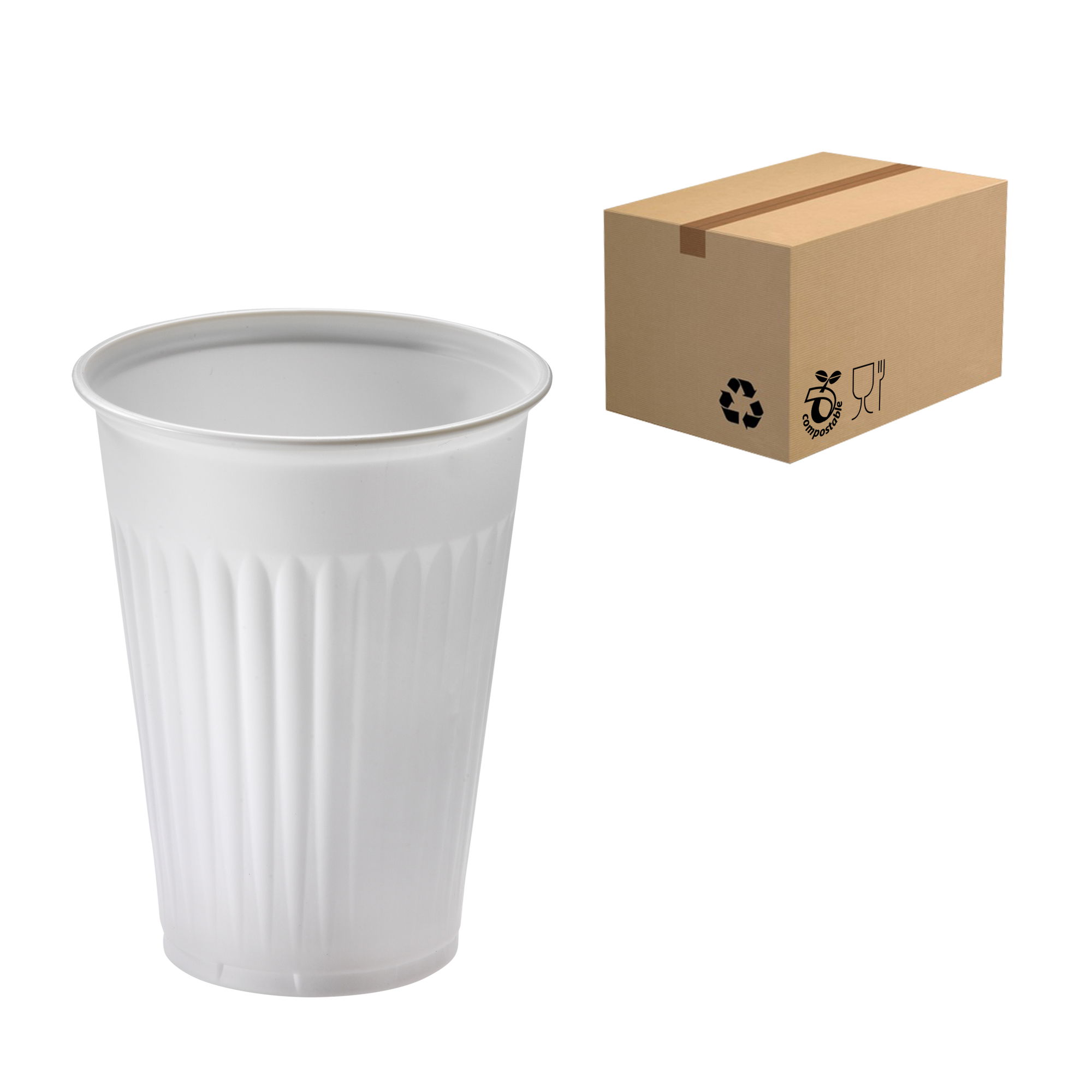 Natural Line® gobelet CPLA, 180 ml, 3.000 pièces