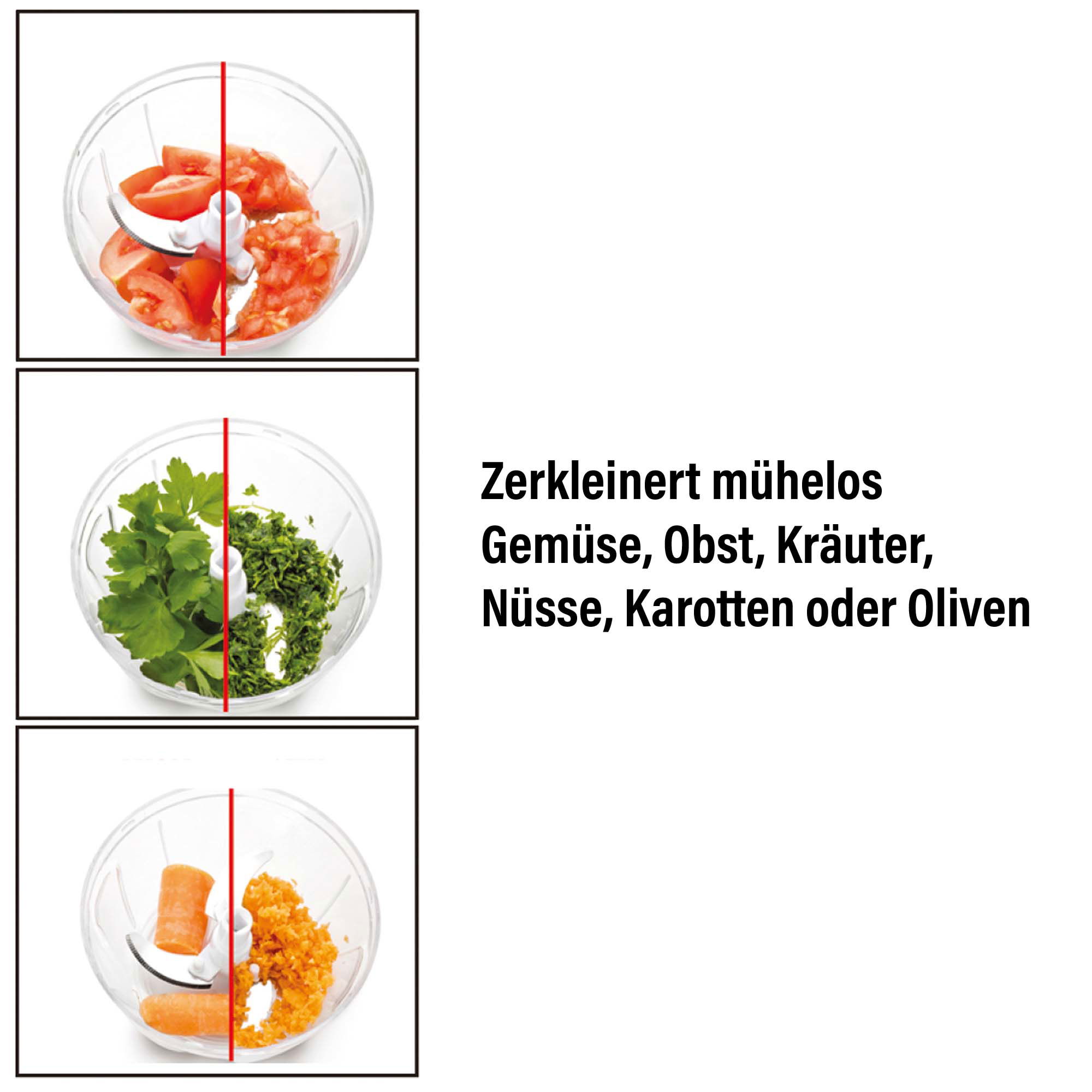 Set de râpes à légumes et hachoirs multifonctions STONELINE®