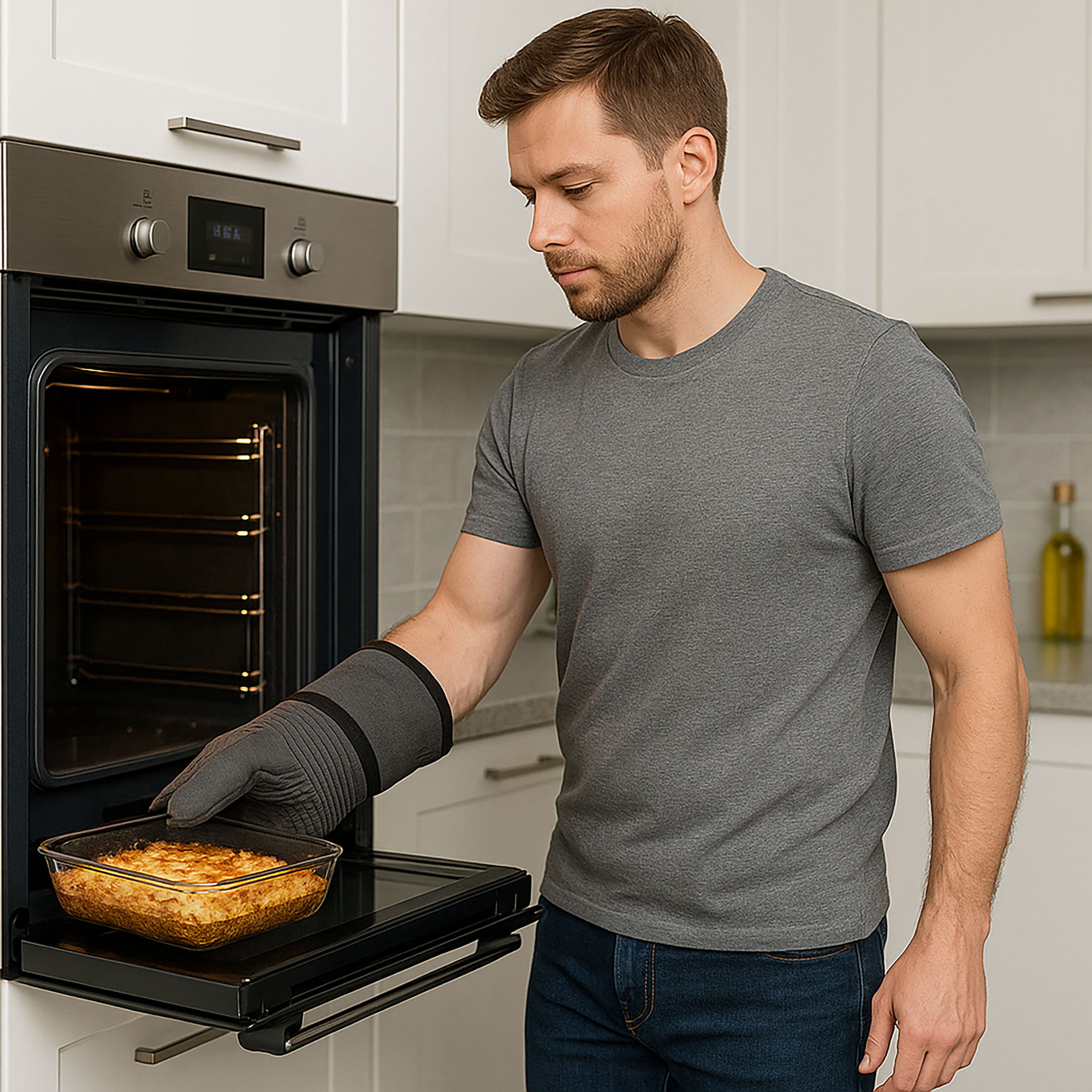 Guanto da Forno | Grigio