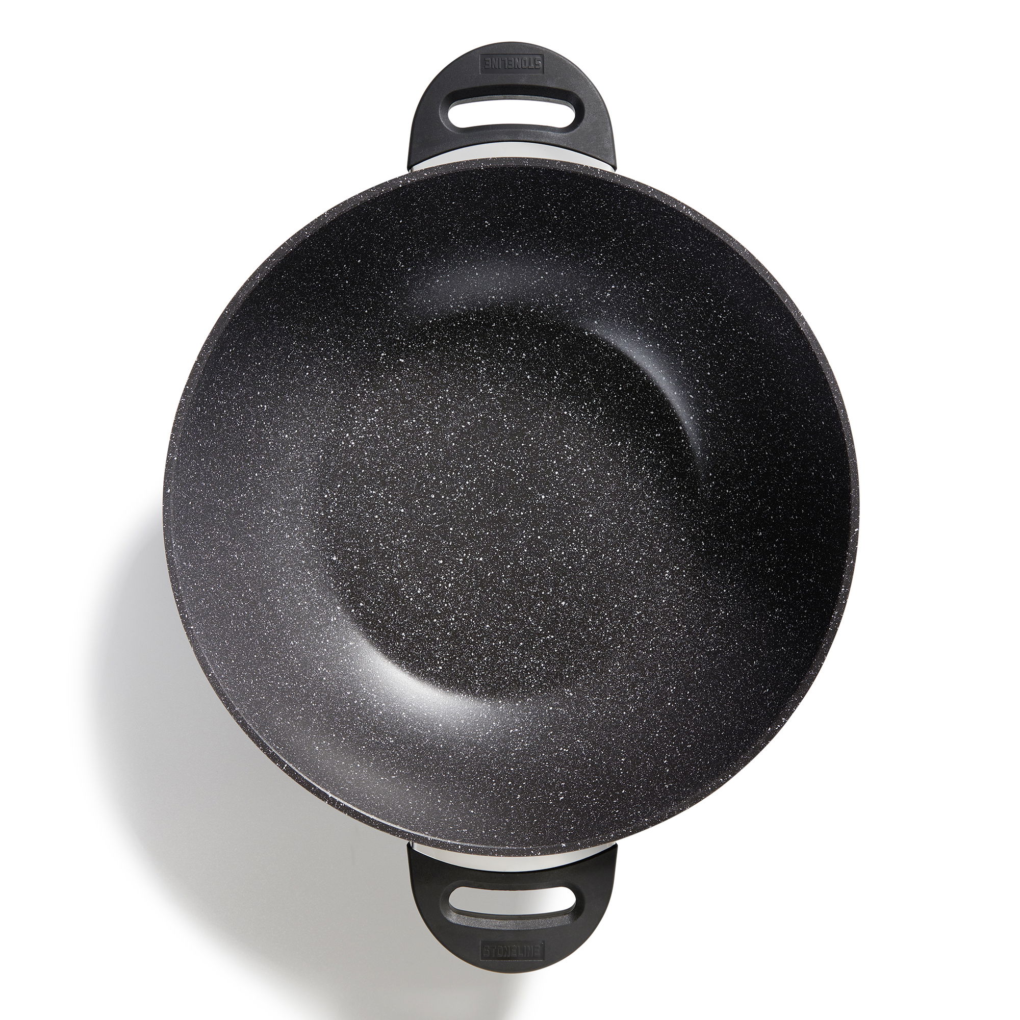 STONELINE® Poêle Wok antiadhésive avec couvercle 32 cm