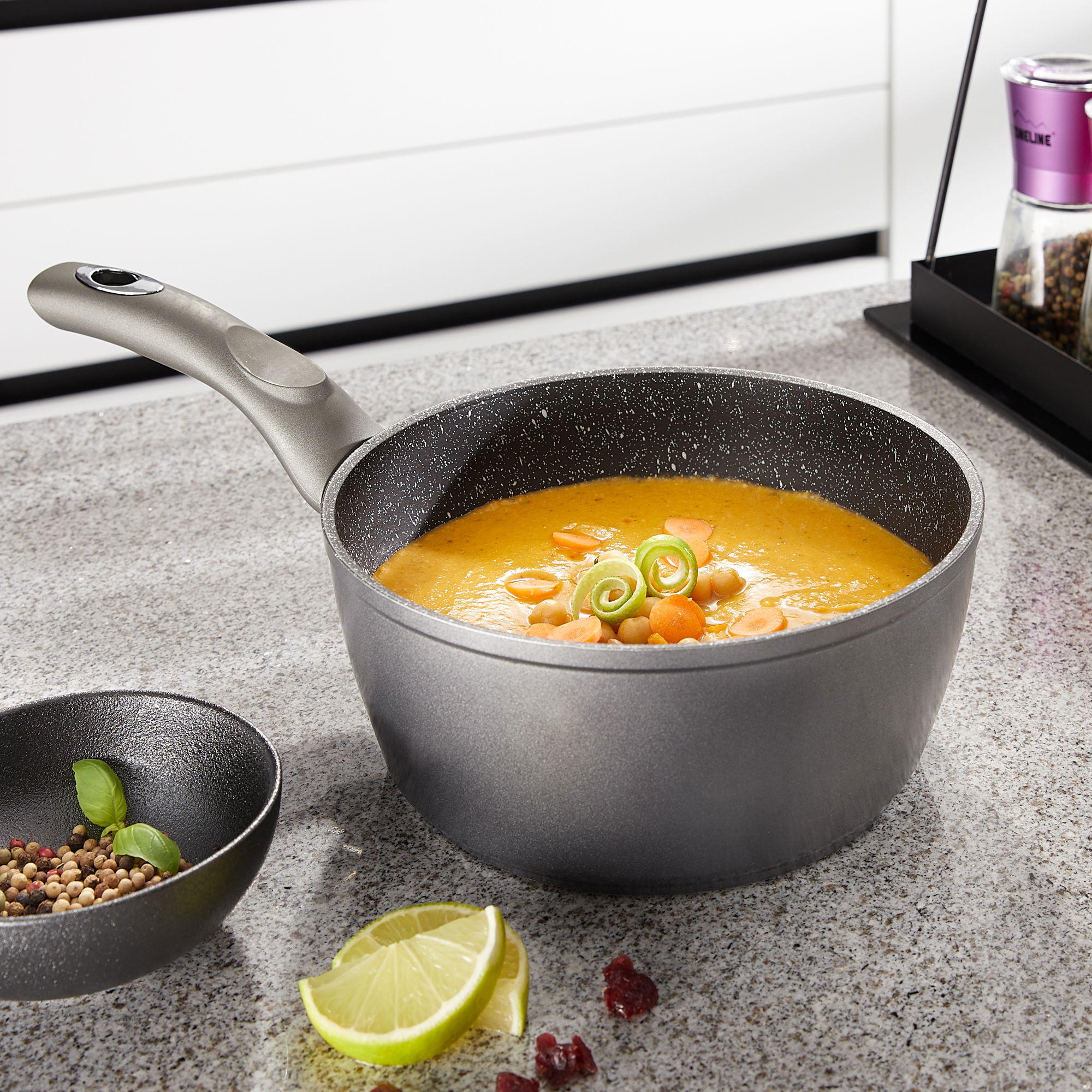 STONELINE® Saucepan 20 cm, Skillet, Non-Stick Pot | GOURMUNDO