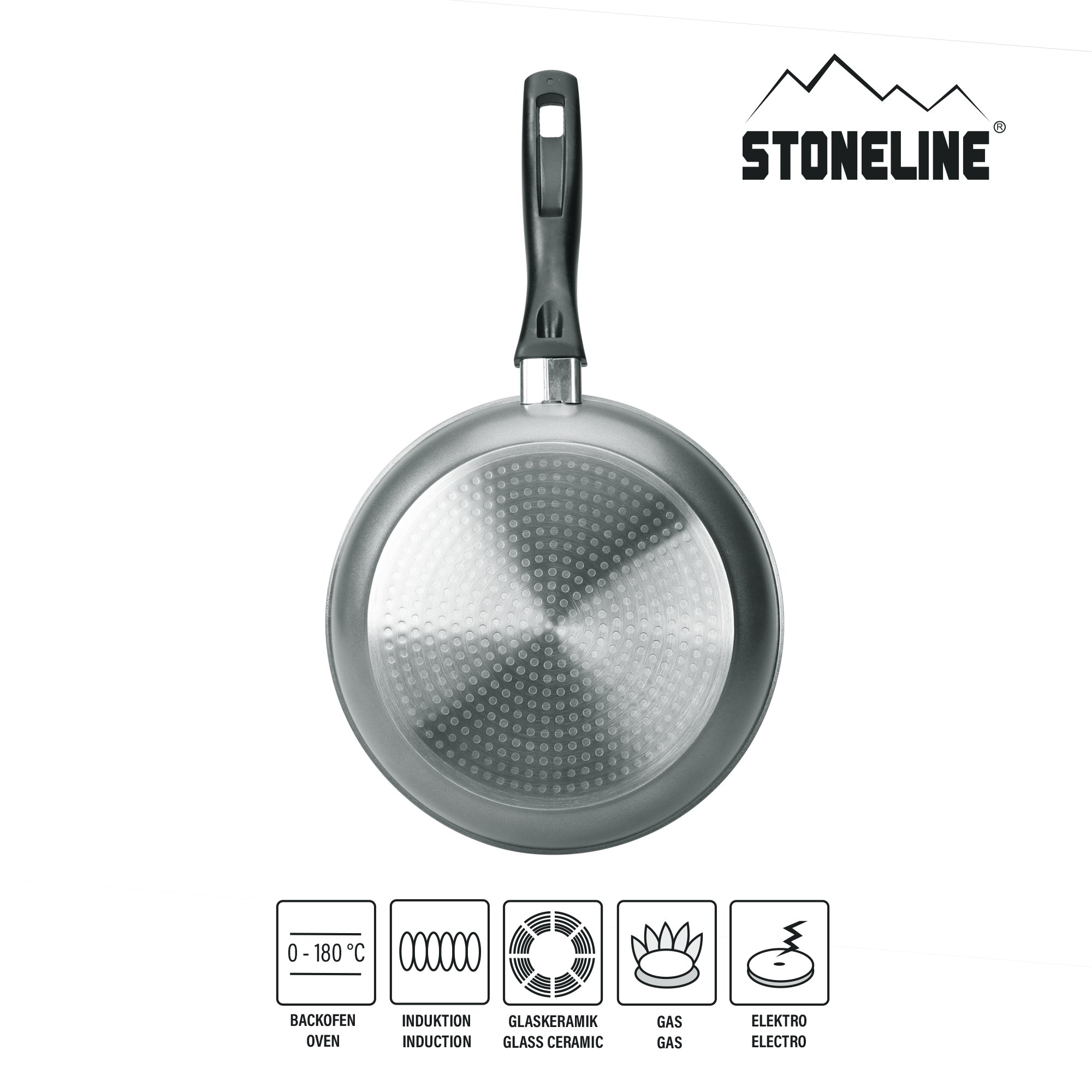 STONELINE® Padella Alta 24 cm, Padella Antiaderente | CLASSIC