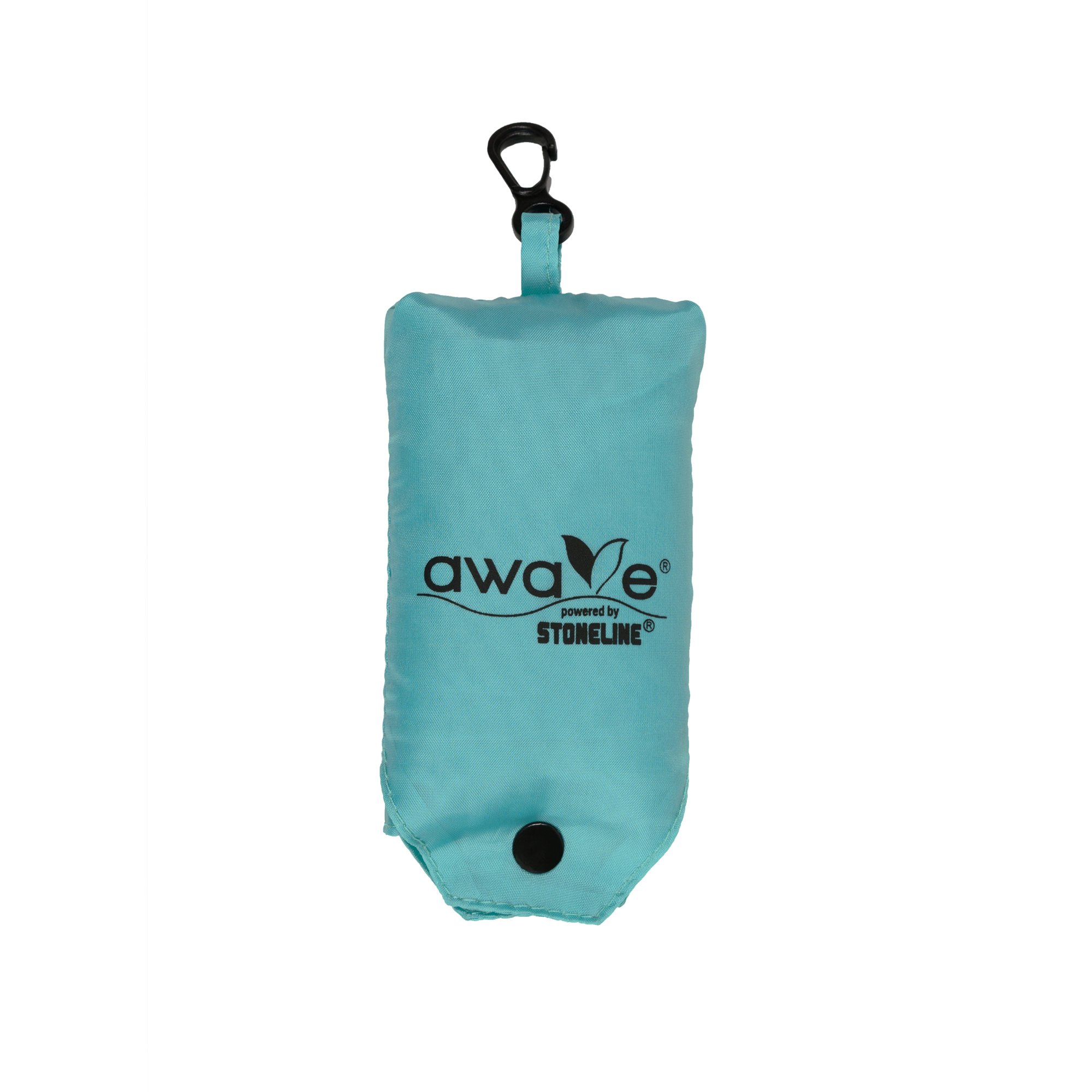 AWAVE® Foldable Shopping Bag, Made from rPET, Reusable | turquoise