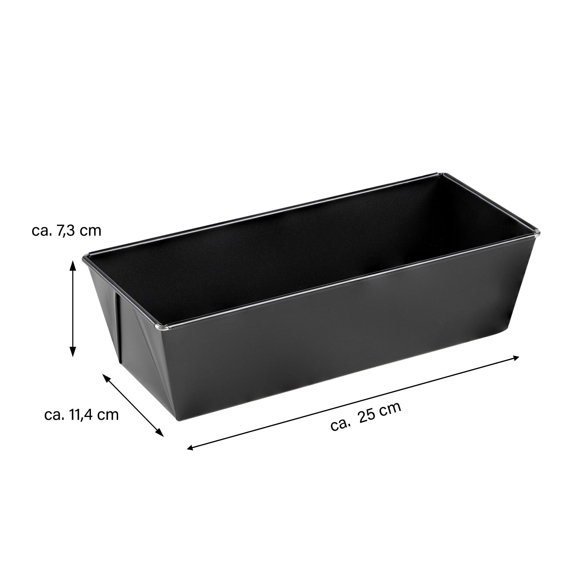 Molde Rectangular para Pan Bizcochos 25x11 cm