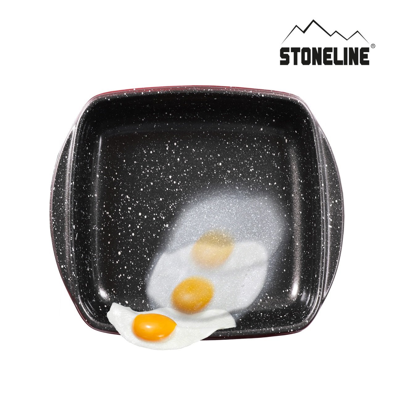 STONELINE® Rectangular Baking Dish 20x17 cm | Non-Stick Borosilicate Glass Oven Dish