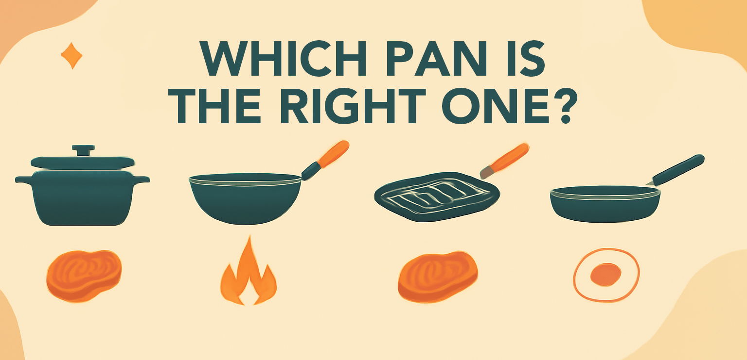 Which pan is the right one for which purpose?