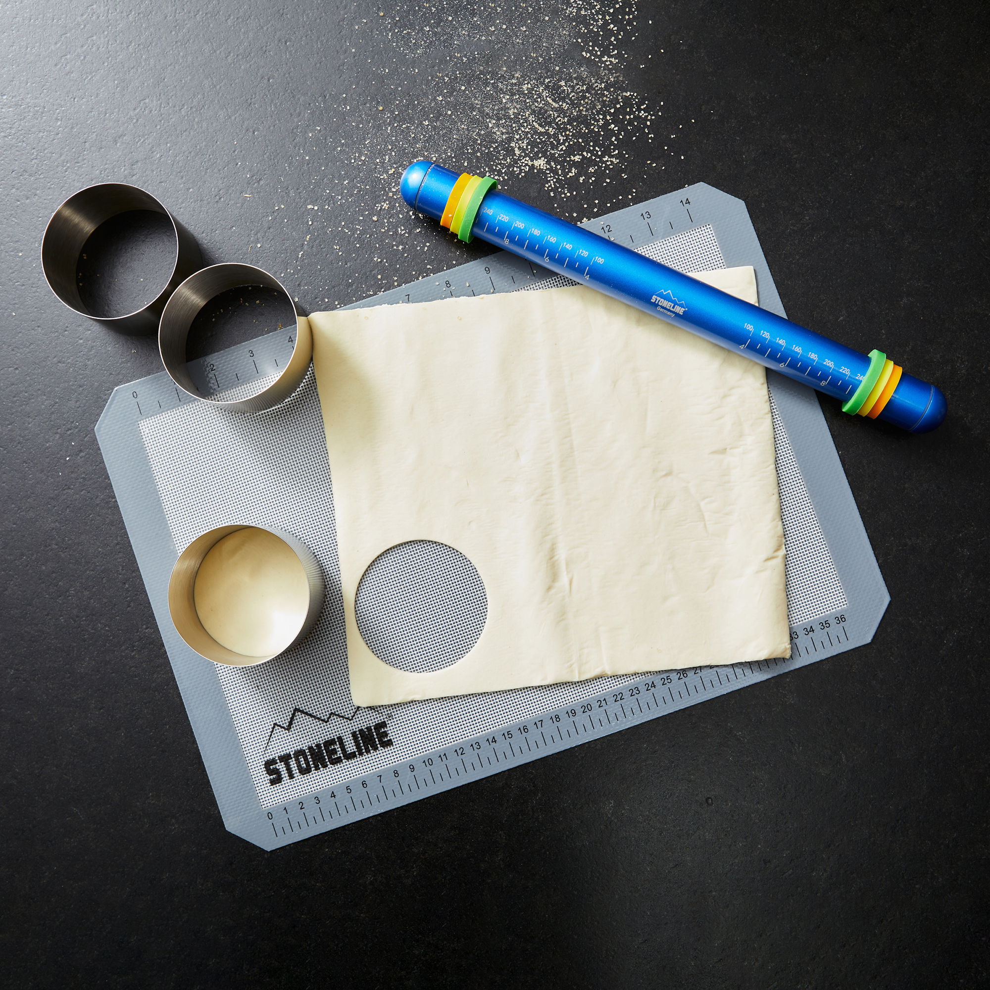 2pc Baking Mat Set