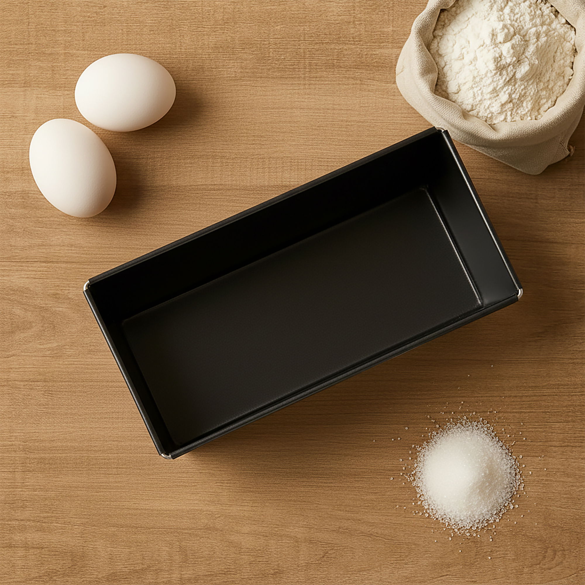 Molde Rectangular para Pan Bizcochos 25x11 cm