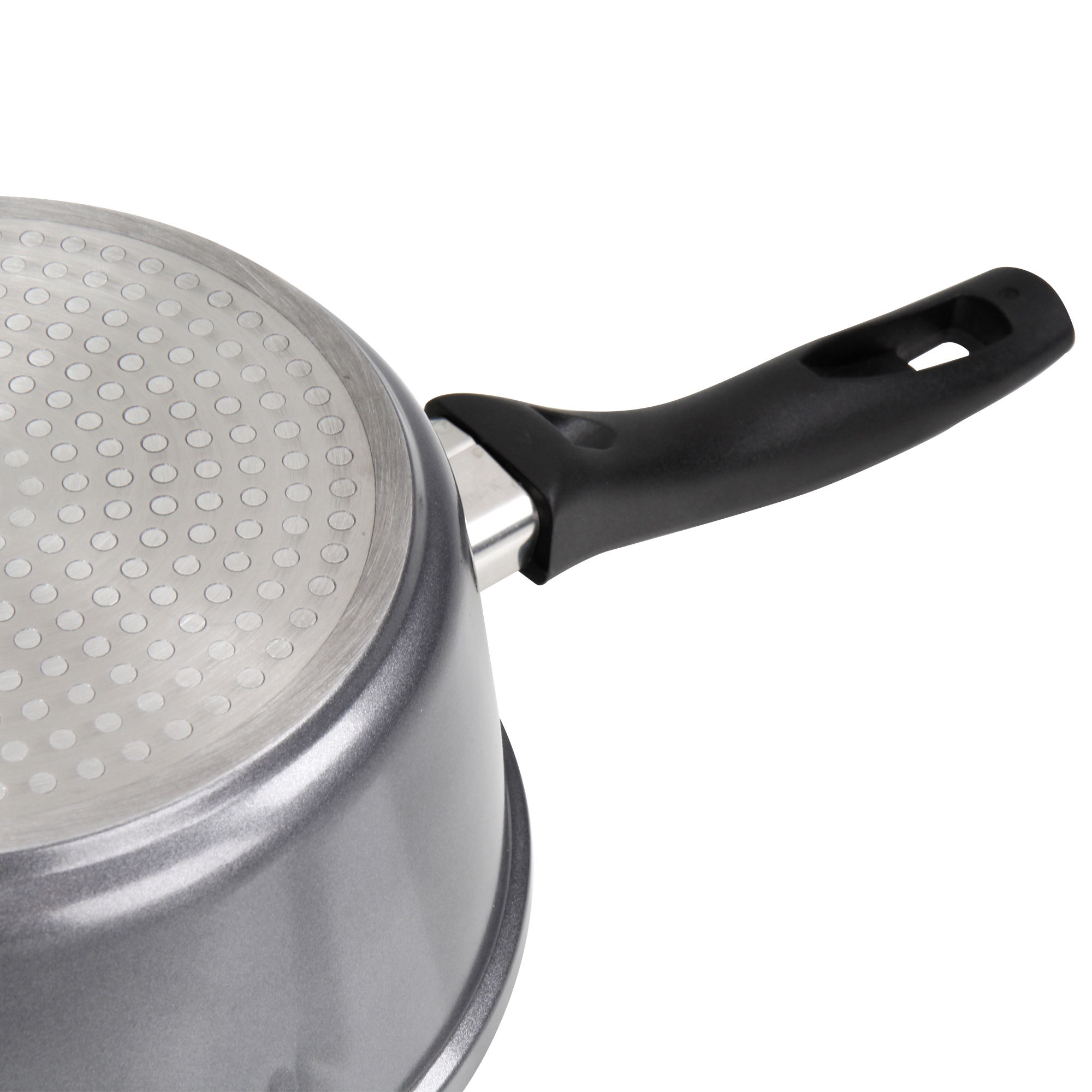 STONELINE® Saucepan 18 cm, with Lid, 2 Spouts, Skillet, Non-Stick Pot | CLASSIC