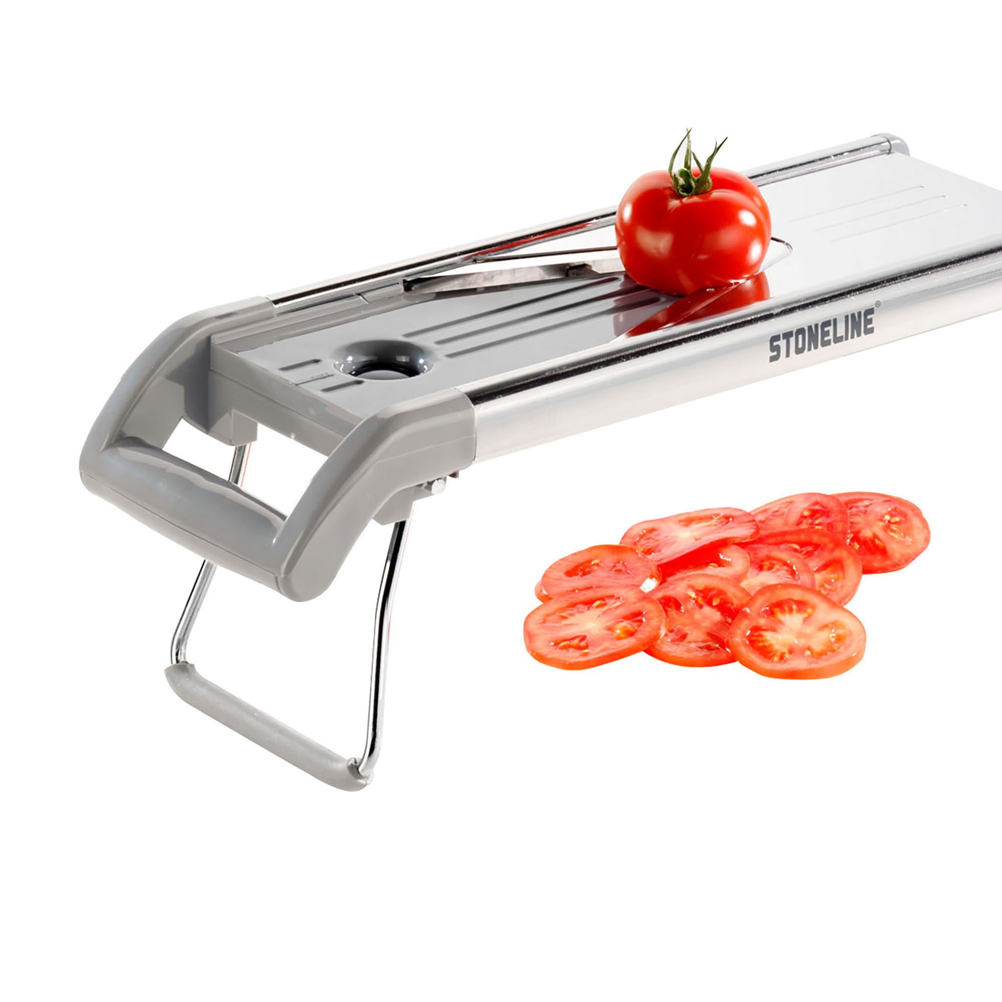 STONELINE® 9 pc Mandoline Slicer, Vegetables Chopper Cutter | 5 Cutting Inserts