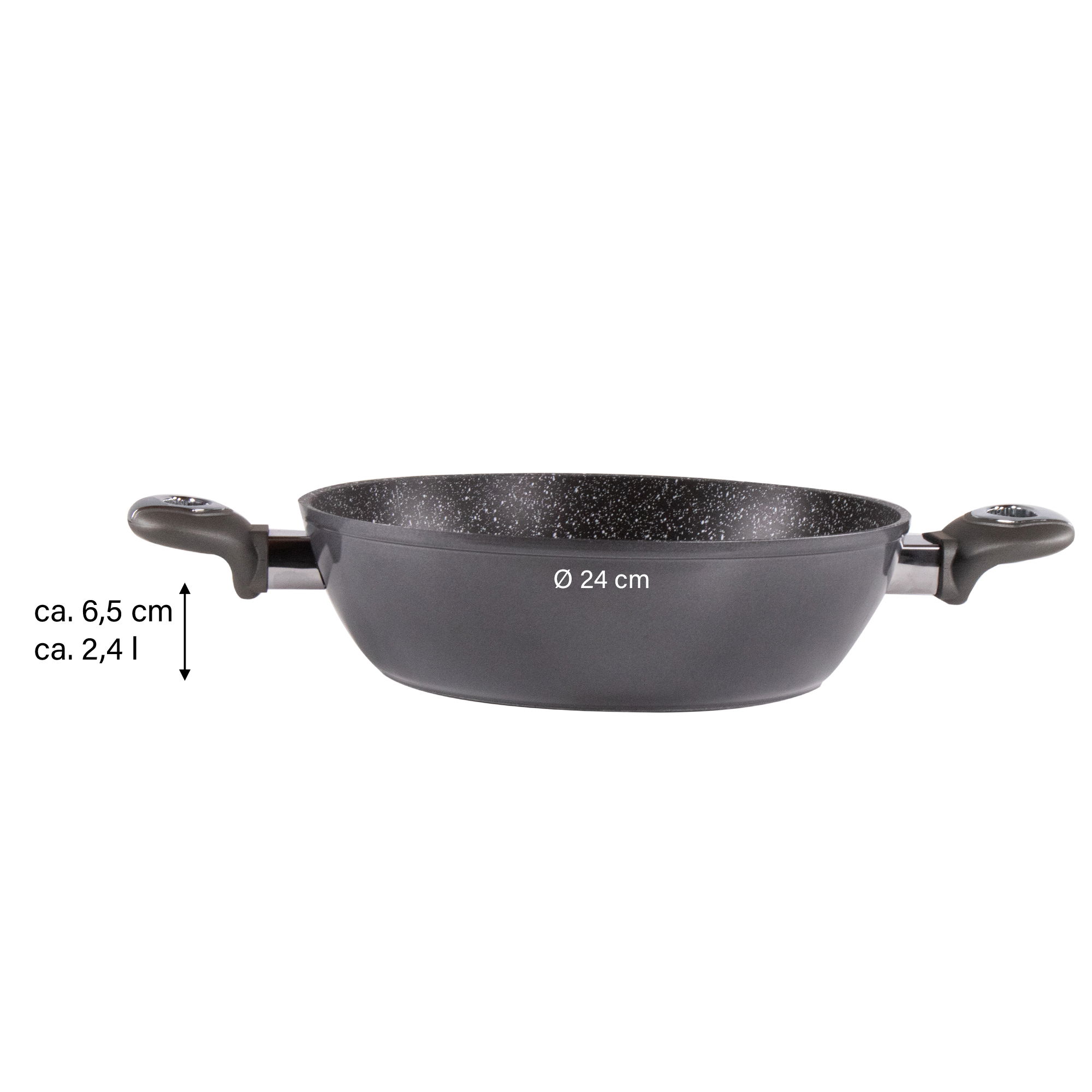 STONELINE® Serving Pan 24 cm, Non-Stick Pan | GOURMUNDO