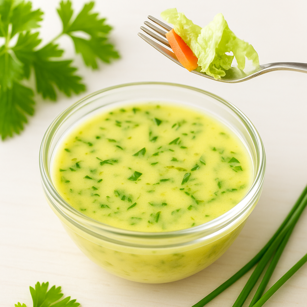 La vinaigrette de base parfaite – Idéale pour toutes les salades