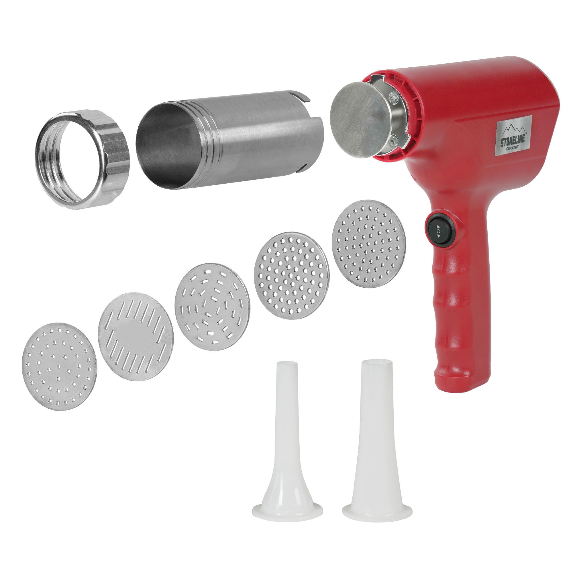 Elektrischer Pasta Maker | Rot