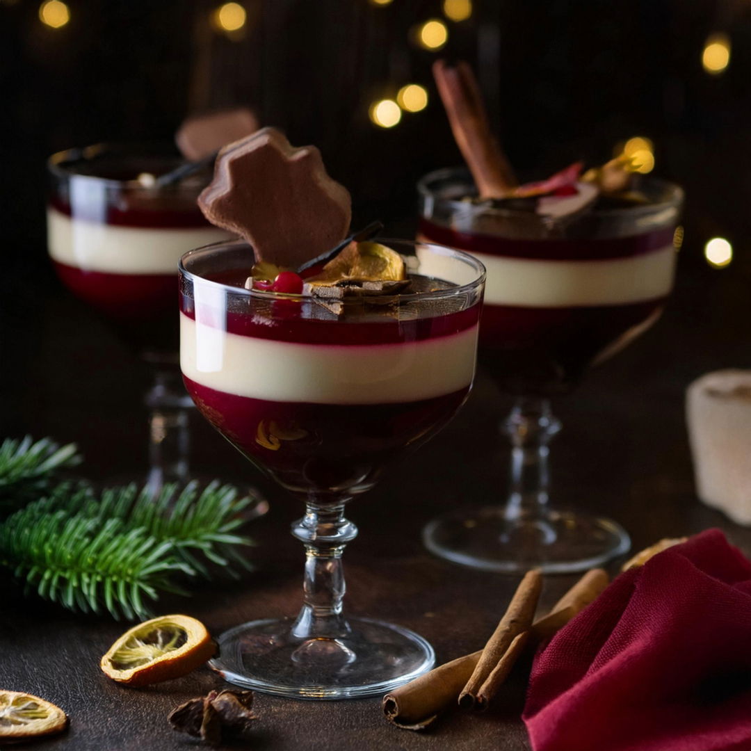 Glühwein-Panna-Cotta – Ein weihnachtlicher Nachtisch mit festlichem Flair Glühwein-Panna-Cotta – Ein weihnachtlicher Nachtisch mit festlichem Flair