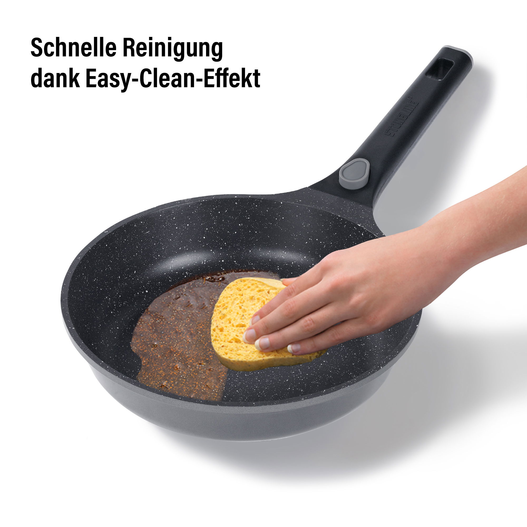 Batterie de cuisine 8 pièces 18/20/24 Poignée amovible | avec couvercles