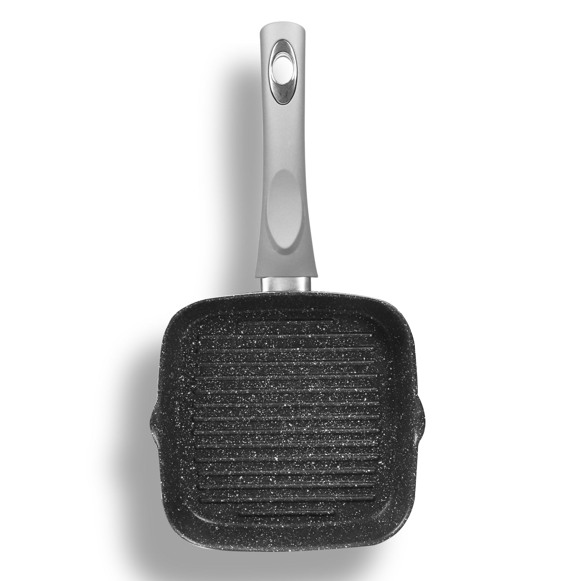 BBQ Griddle Pan 16 cm | without Lid - Grey