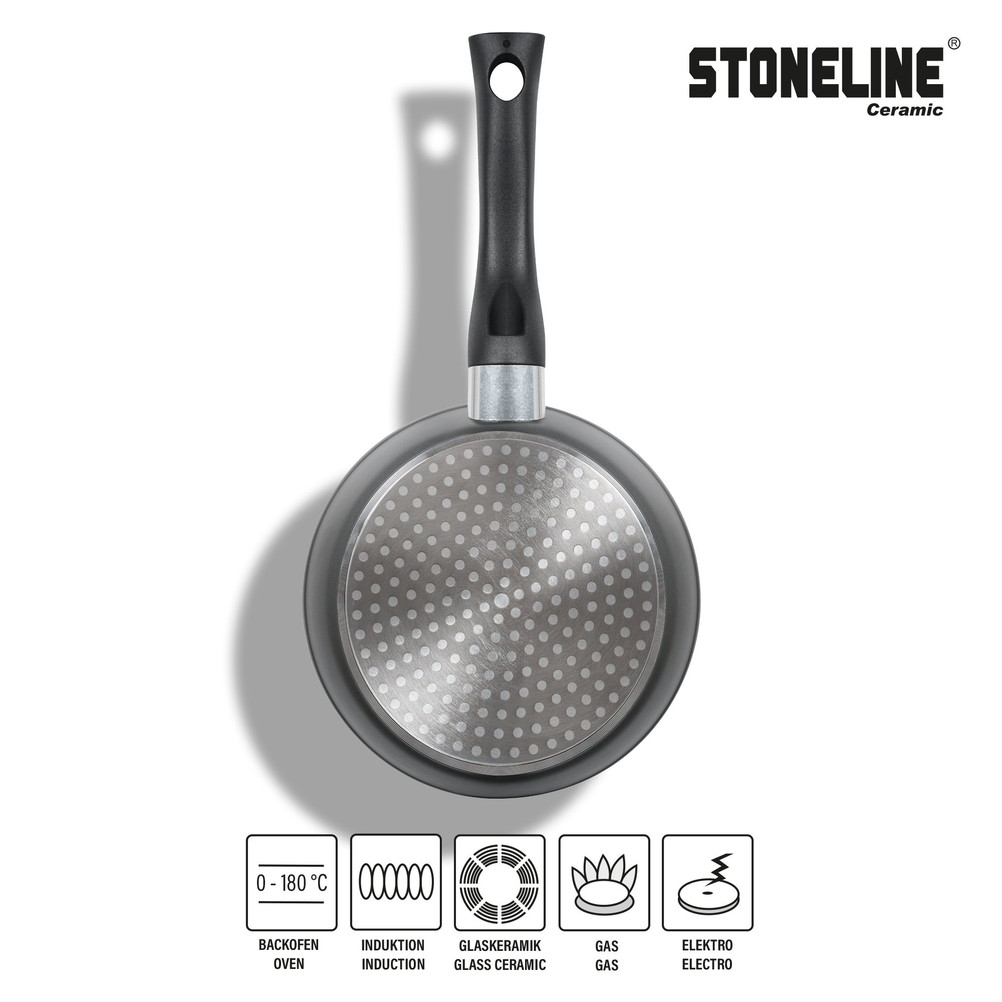 STONELINE® CERAMIC Frying Pan 16 cm, Non-Stick Pan | CERAMIC Cookware