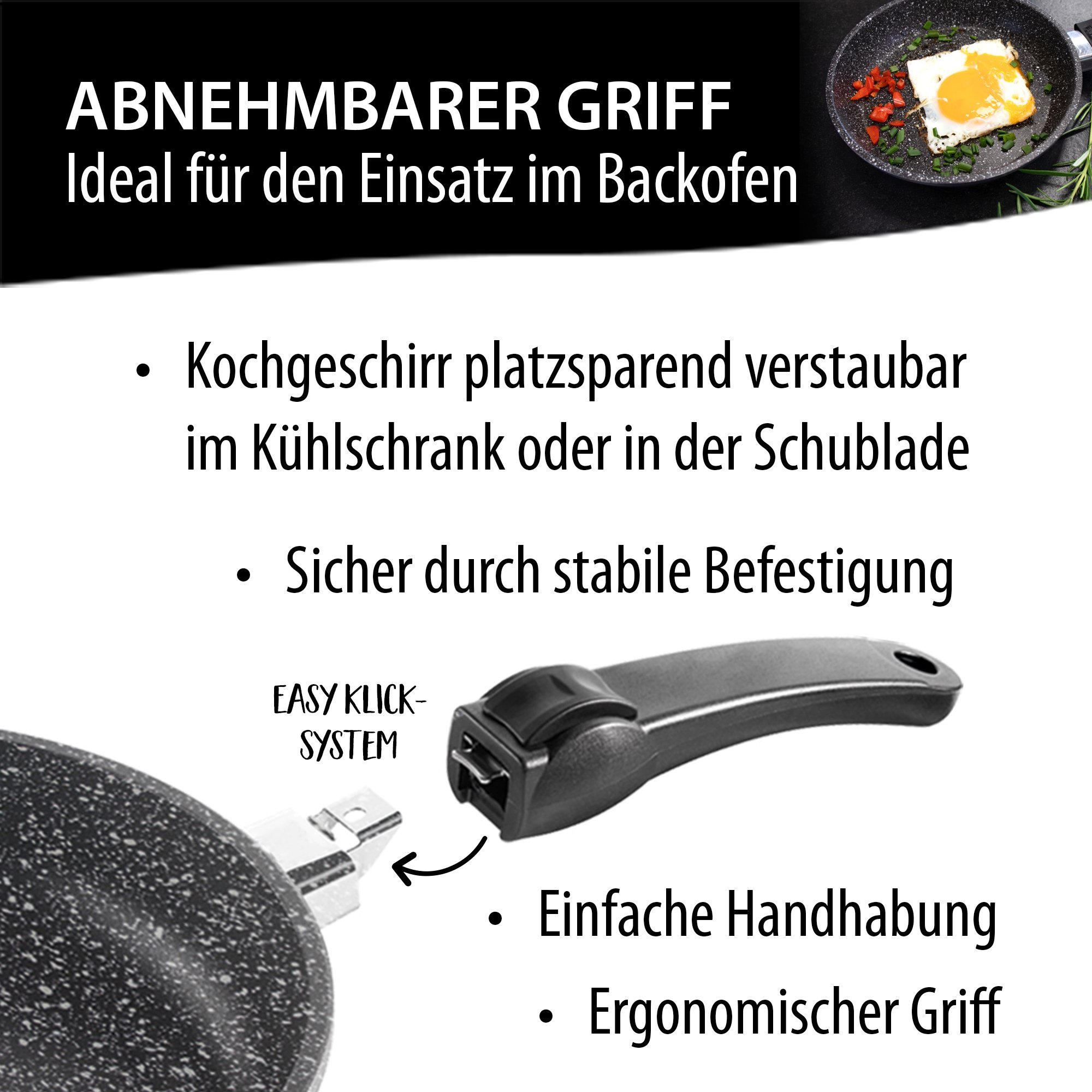 STONELINE® Grill esquinero, 28x28cm, Made in Germany, fundición por gravedad, con asa extraíble, inducción