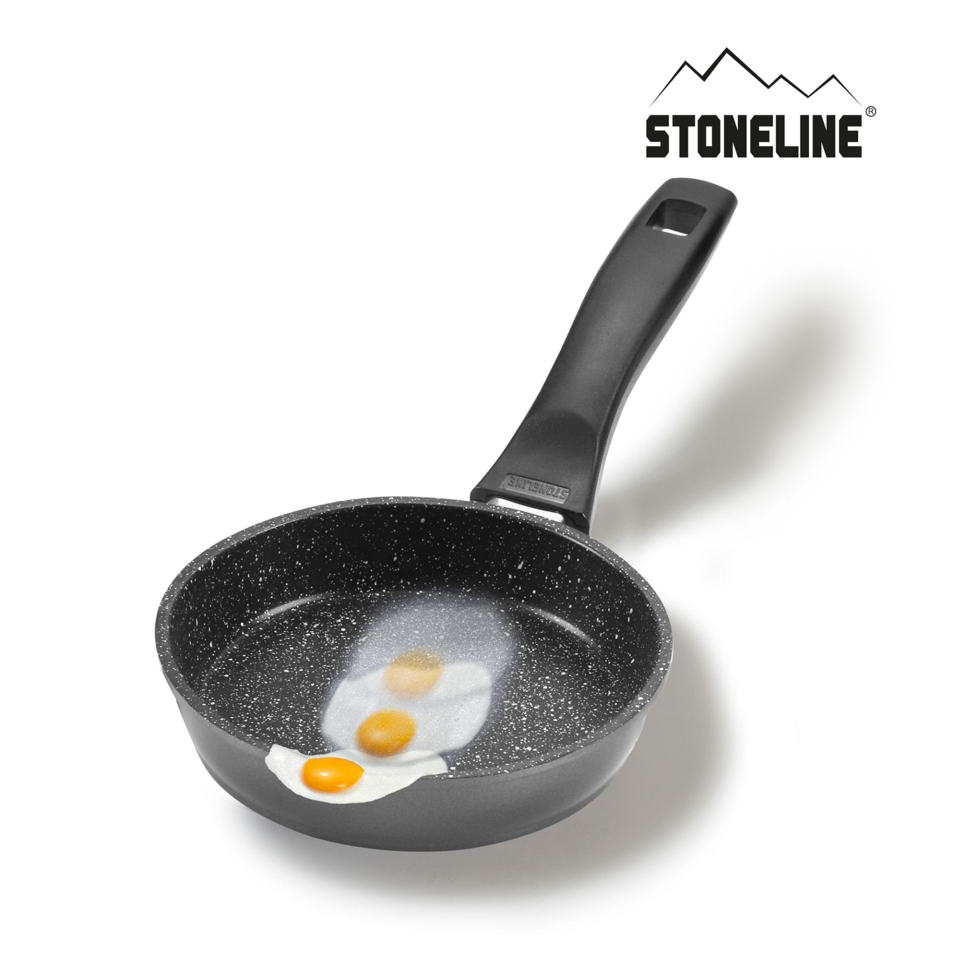 STONELINE® sartén 14 cm, sartén antiadherente para tortillas, apta para horno e inducción