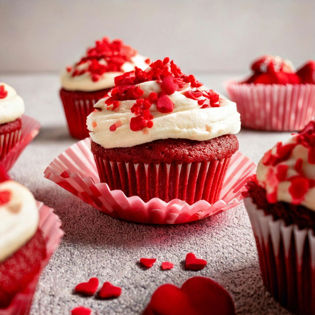 Red Velvet Cupcakes – Valentinstags-Leckerei zum Verlieben Red Velvet Cupcakes – Valentinstags-Leckerei zum Verlieben