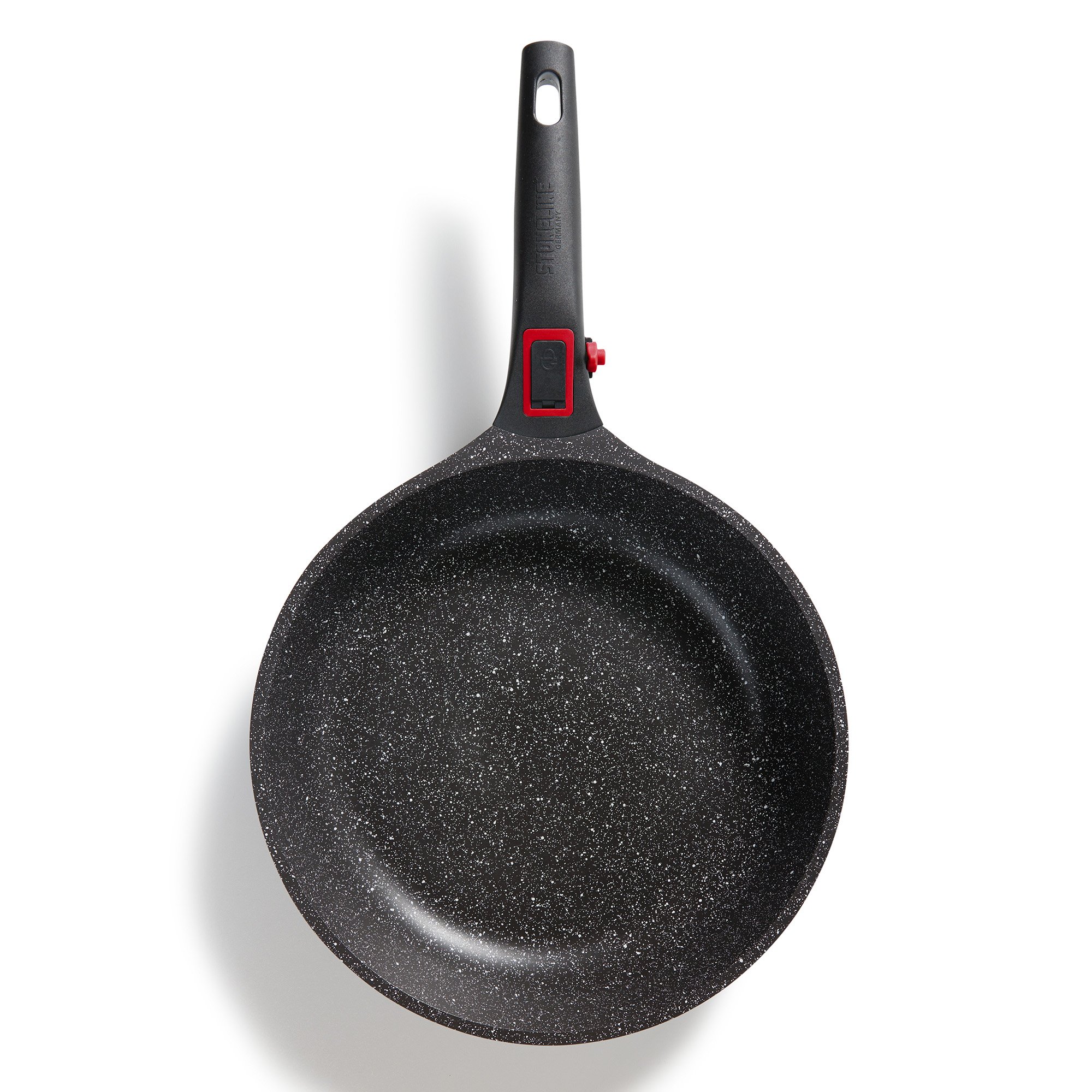 STONELINE® Frying Pan 28 cm, Red, Removable Handle, Non-Stick Pan | Imagination PLUS