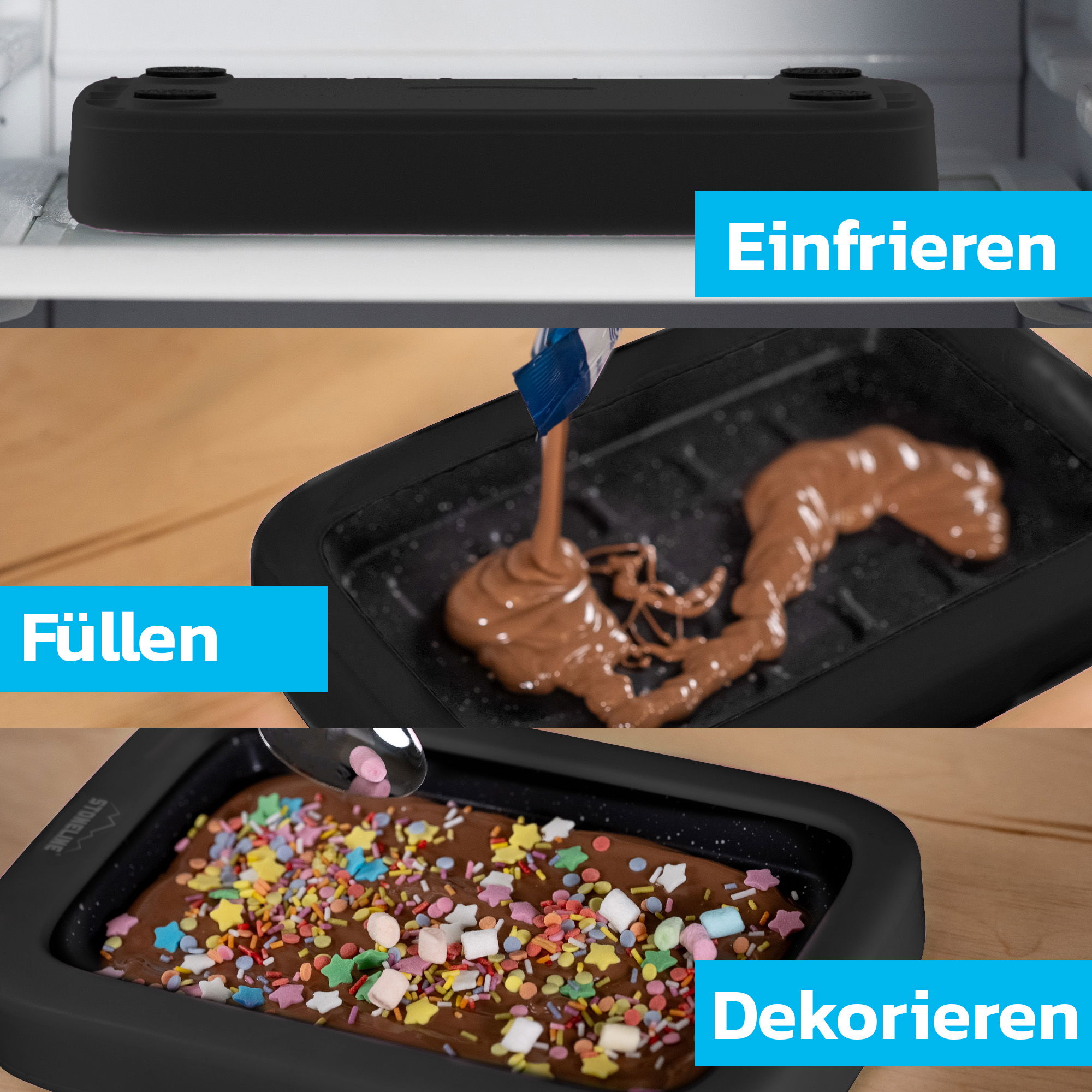 Chocolate mould | Black