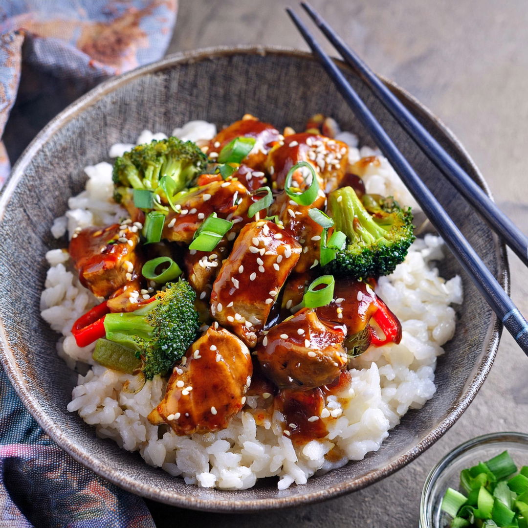 Chicken Teriyaki mit Brokkoli und Reis – Ein gesundes Rezept für den ... Chicken Teriyaki mit Brokkoli und Reis – Ein gesundes Rezept für den ...