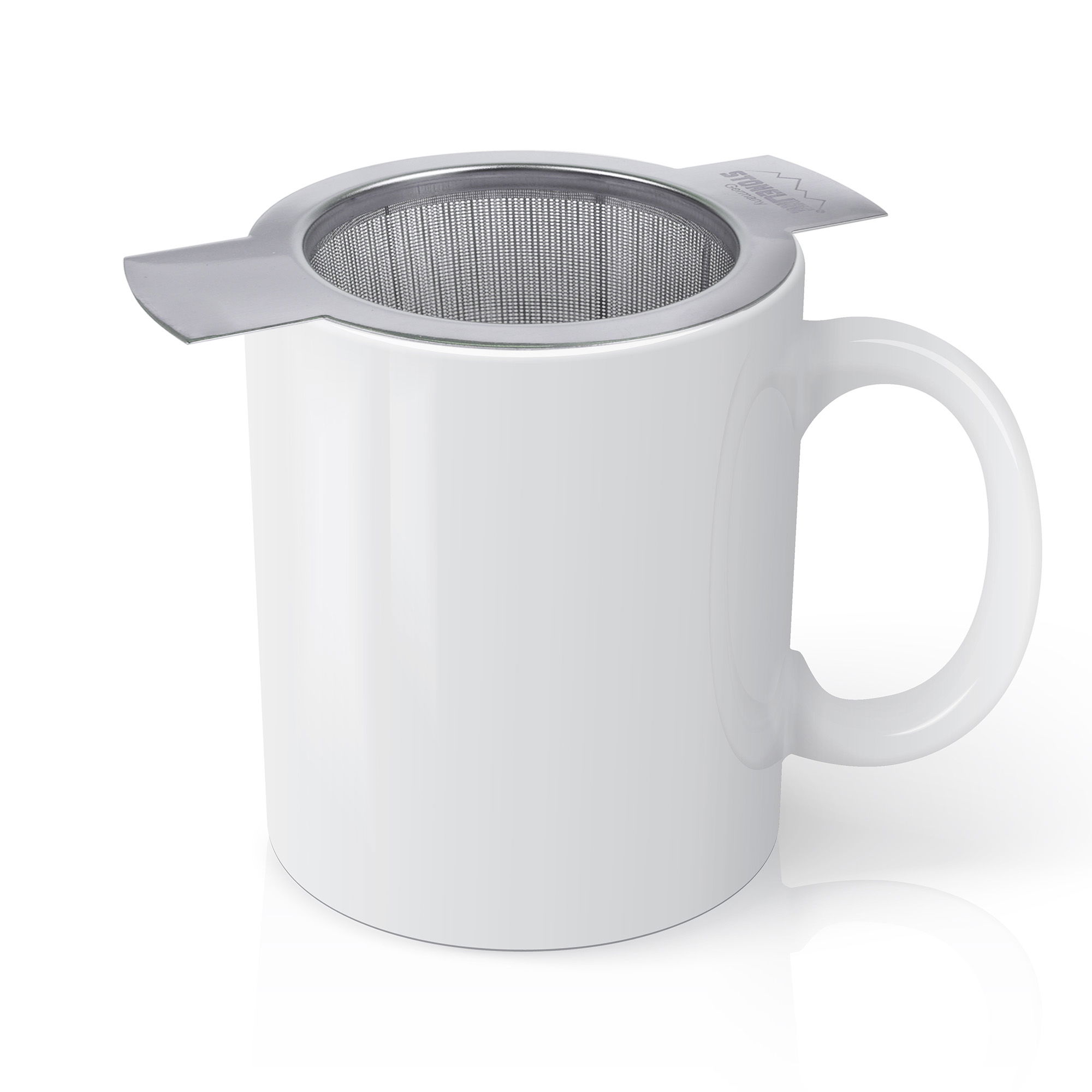 STONELINE® Infusor de Té 32,5 cm Acero Inox Filtro Colador Té Suelto Especias Hierbas