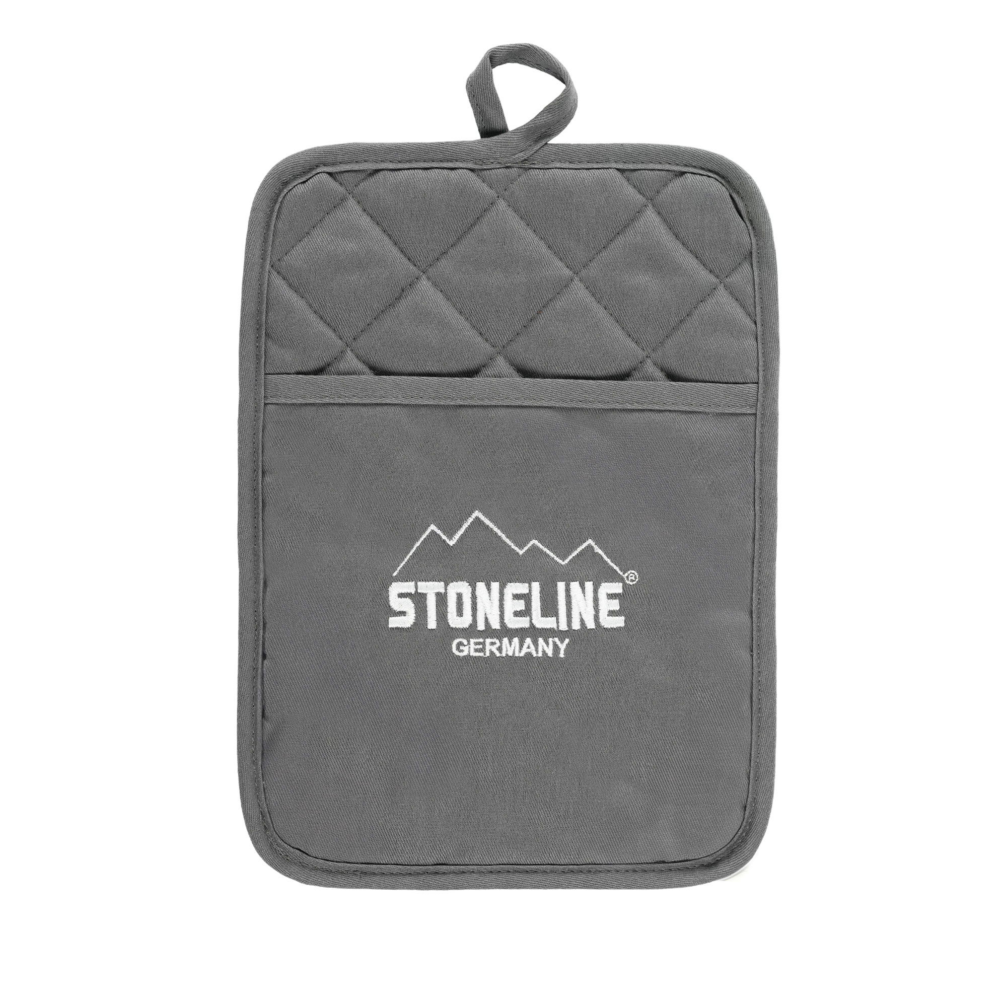 Manique, rectangulaire, gris