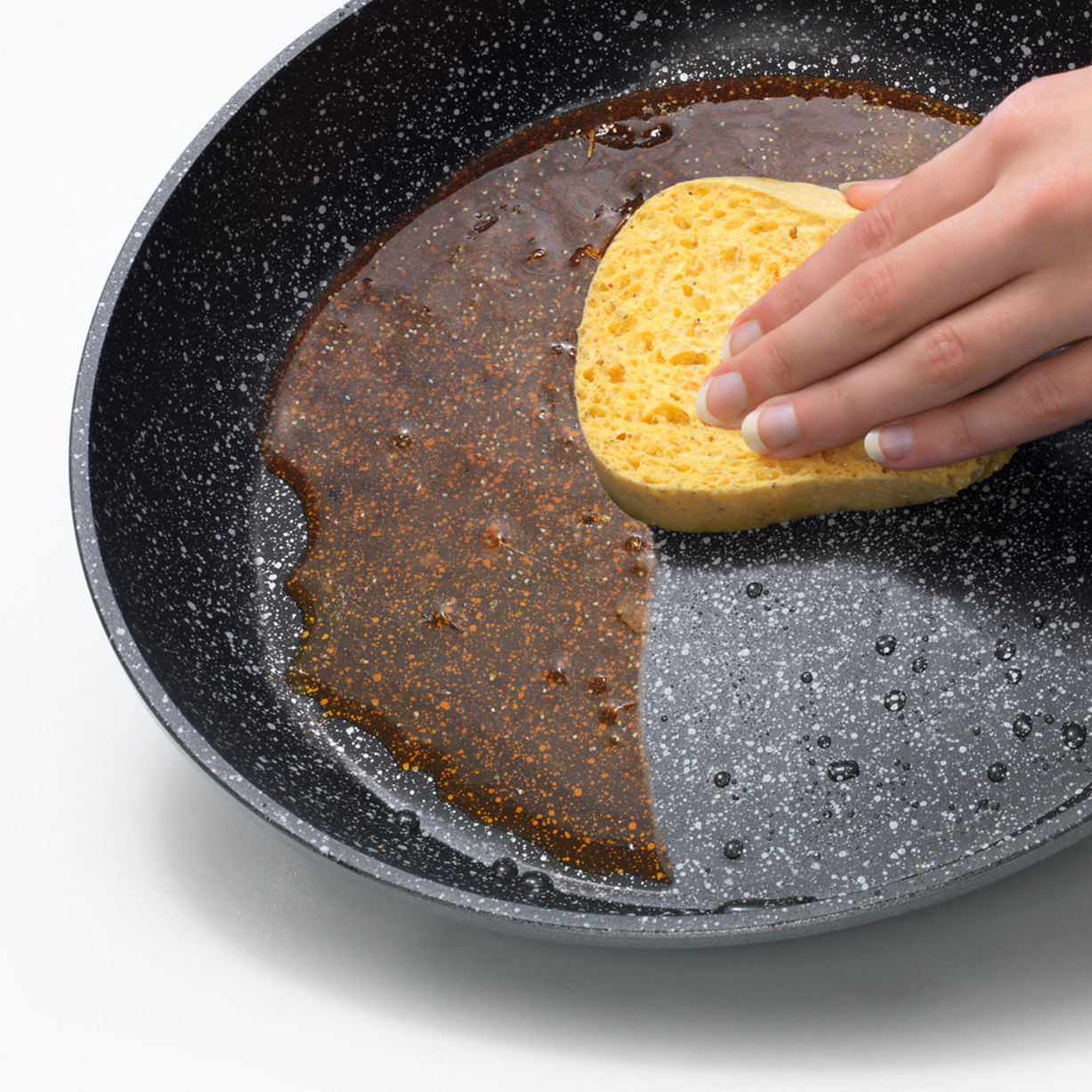 STONELINE Padella Future 28 cm, con coperchio in vetro a setaccio, - Foto 4 di 8