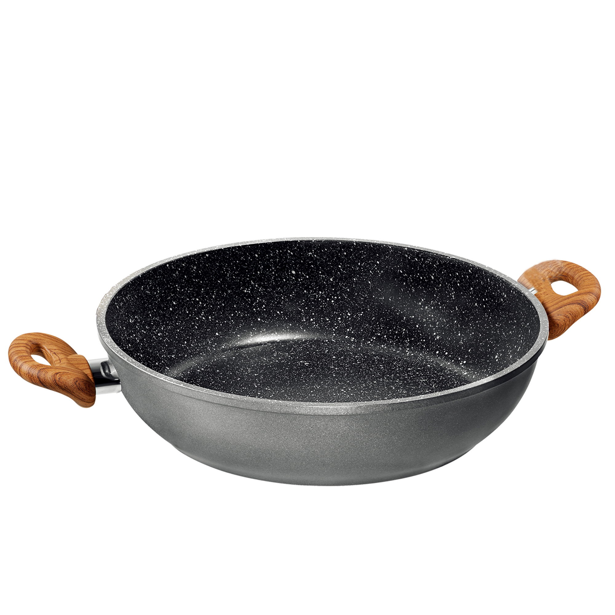 Cacerola 28 cm | aspecto madera