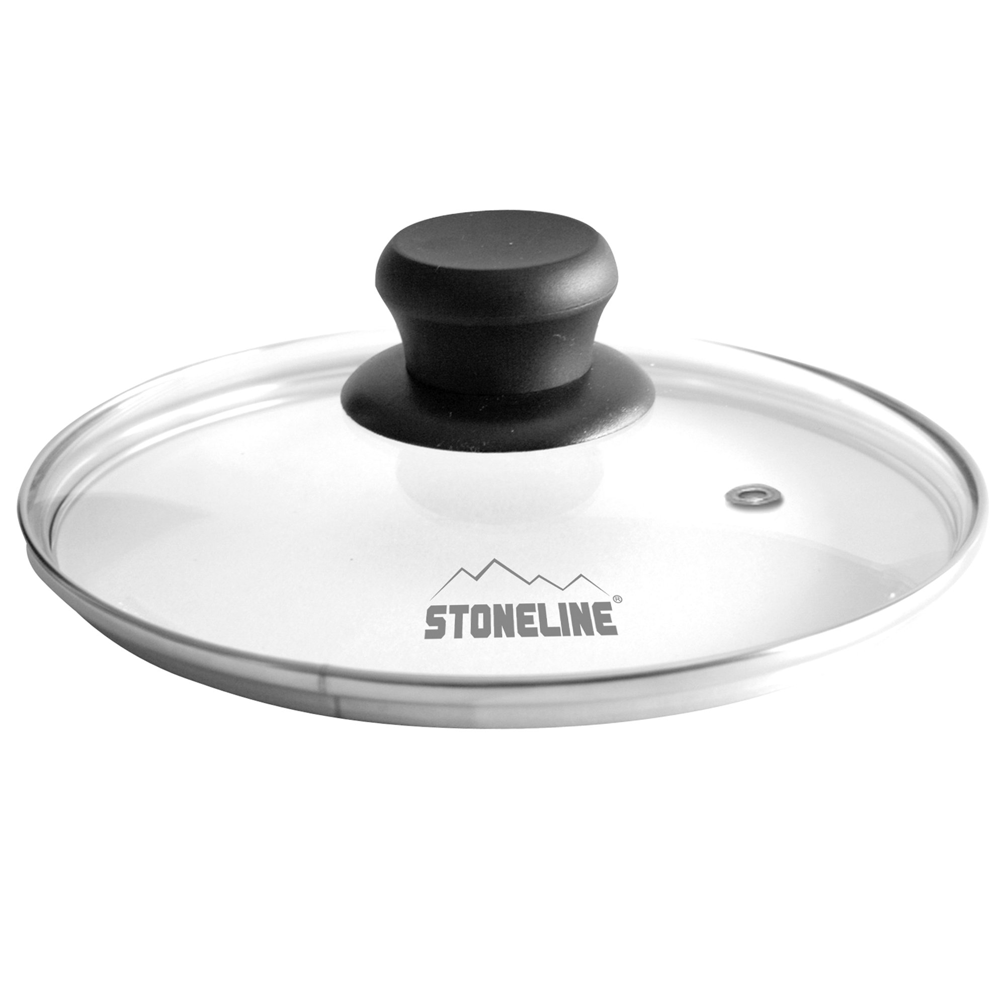 STONELINE® Glass Lid 18 cm, Stainless Steel Rim | Replacement | CLASSIC