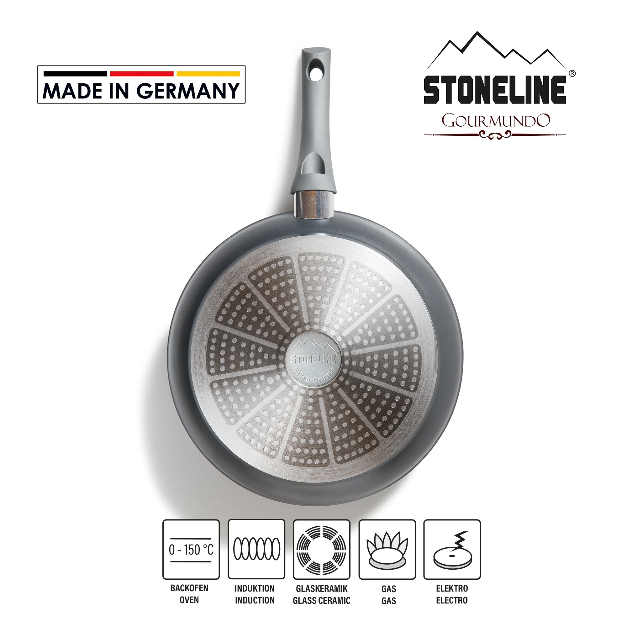 Stoneline Bratpfanne 28cm / 5 1cm Induktion TVII Wahl 18832 online kaufen |  eBay