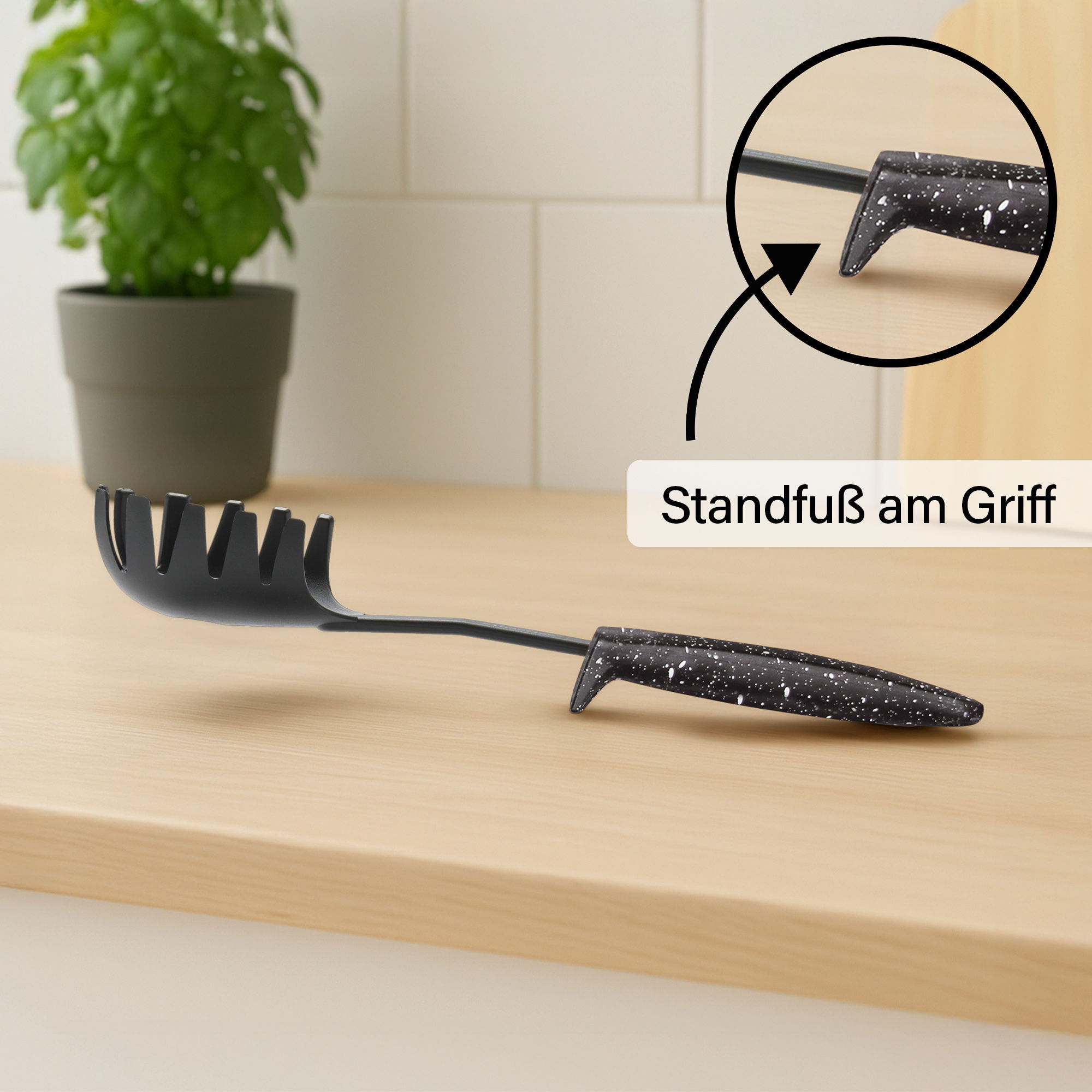 Utensili da Cucina Set 9 Pezzi | Nero