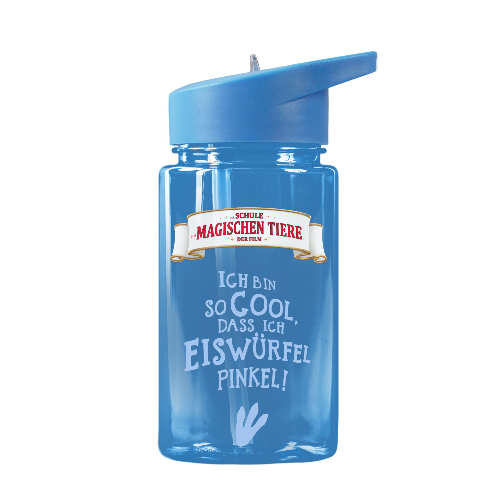 AWAVE® The School of Magical Animals Water Bottle 400 ml rPET | Blue, Juri