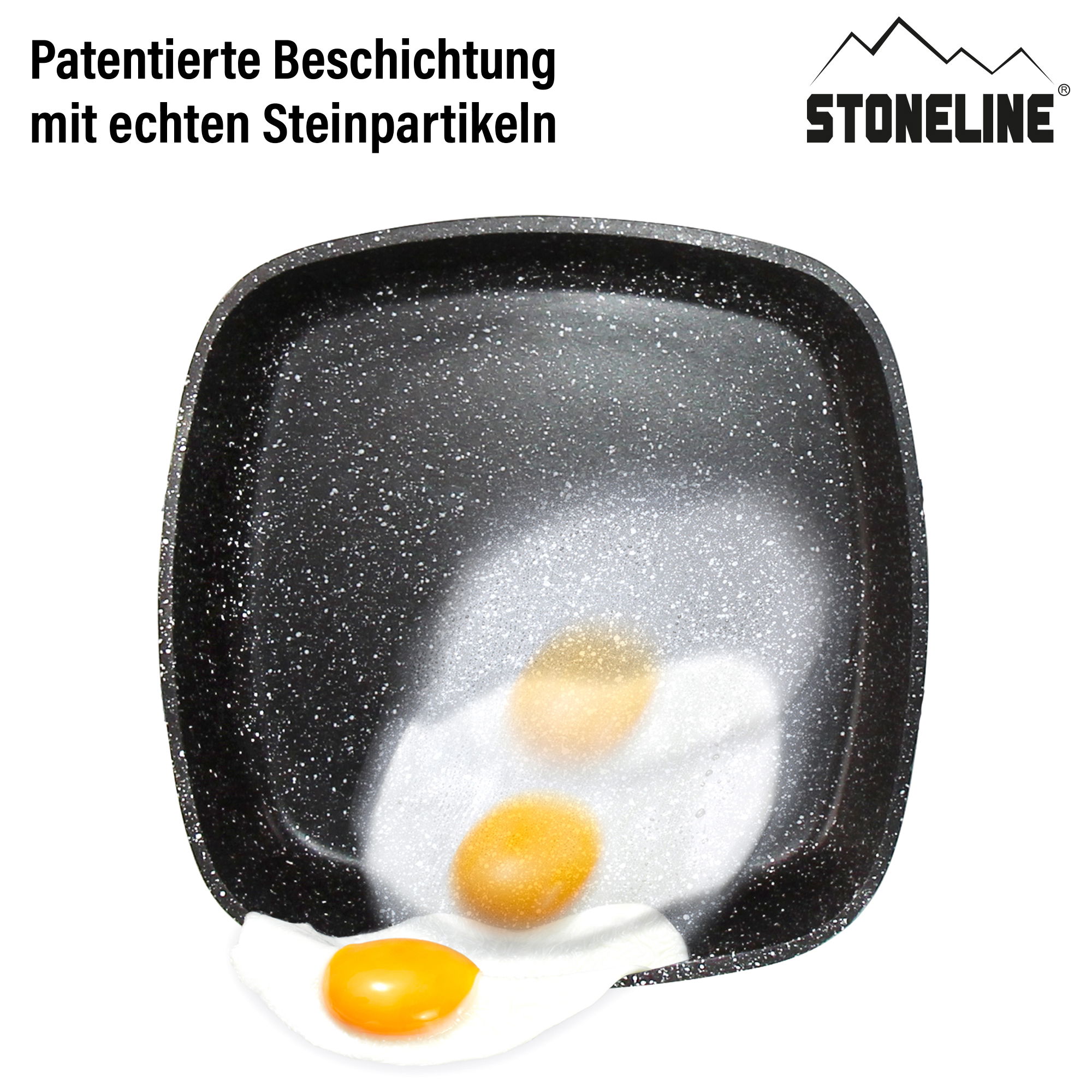 Bistecchiera 16 cm | senza Coperchio - Nero