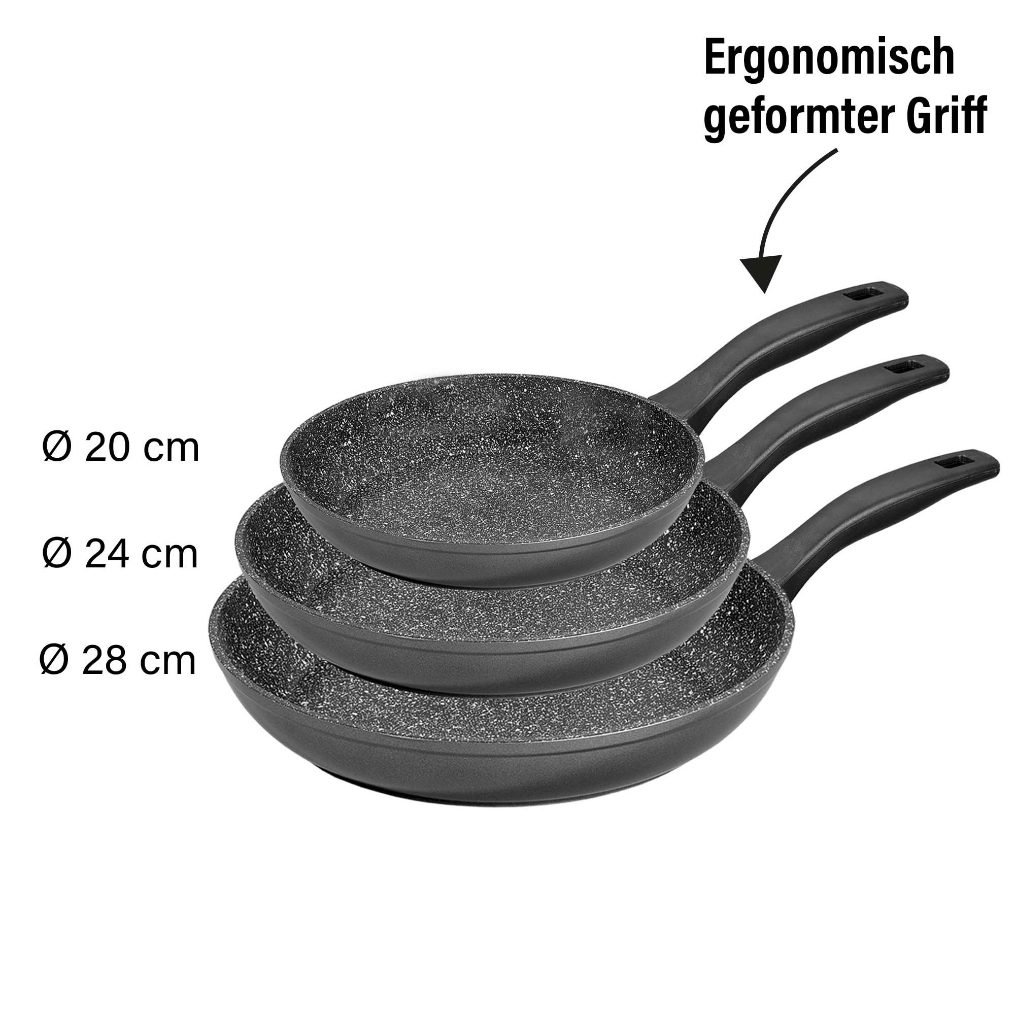 Pfannen-Set 3-teilig 20/24/28 | ohne Deckel