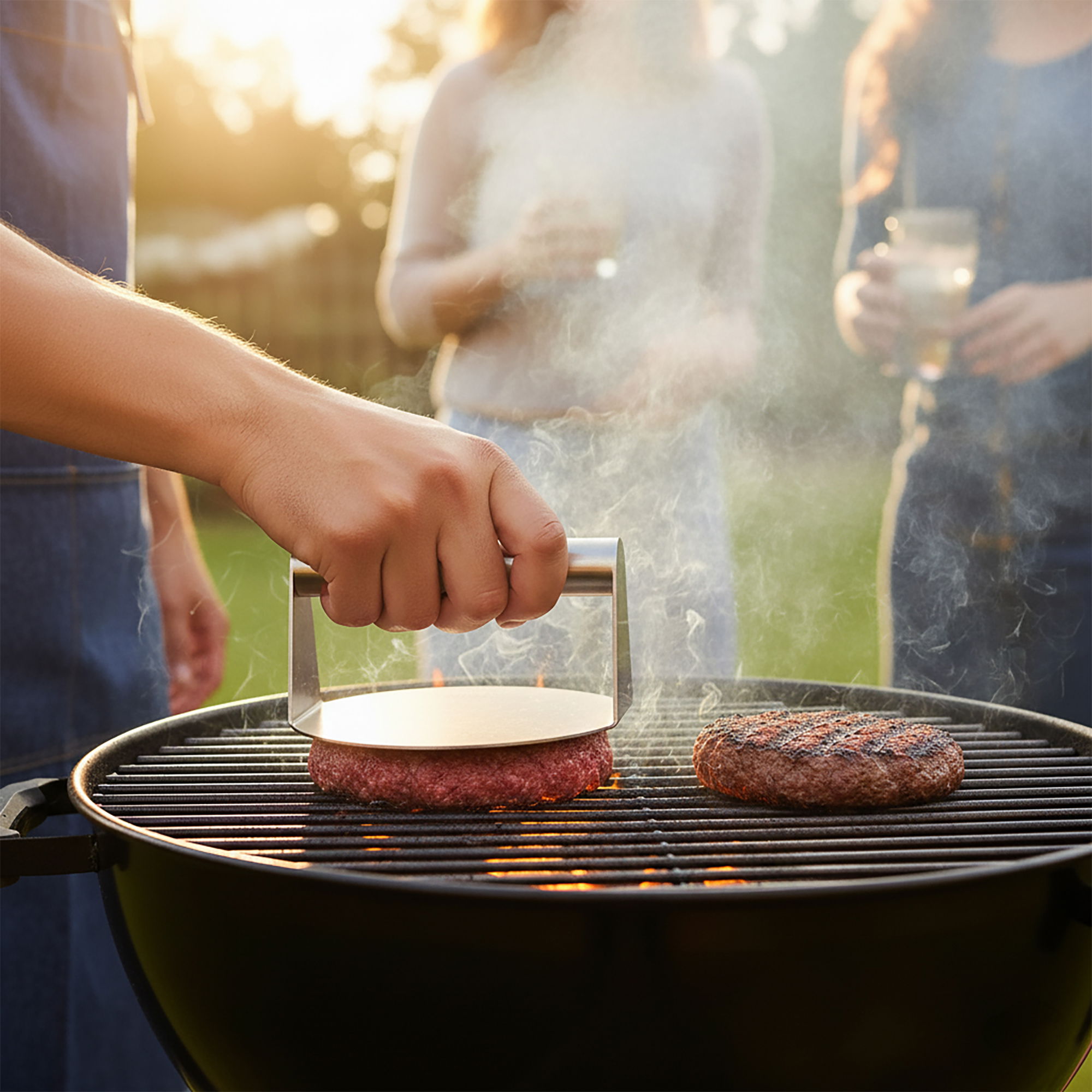 Burger Smasher Set of 3 | Stainless Steel