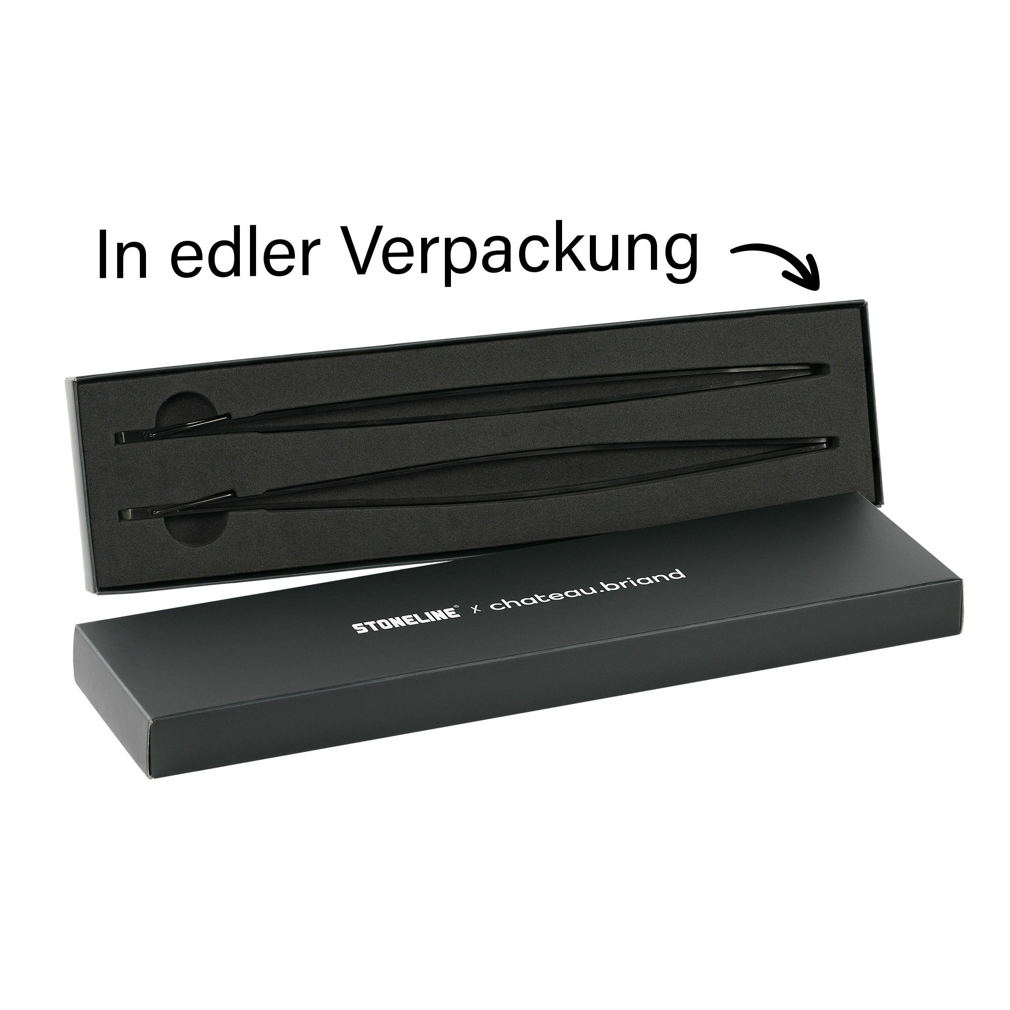 Pinza da cucina 30,5 cm Set 2 Pezzi | Acciaio Inox