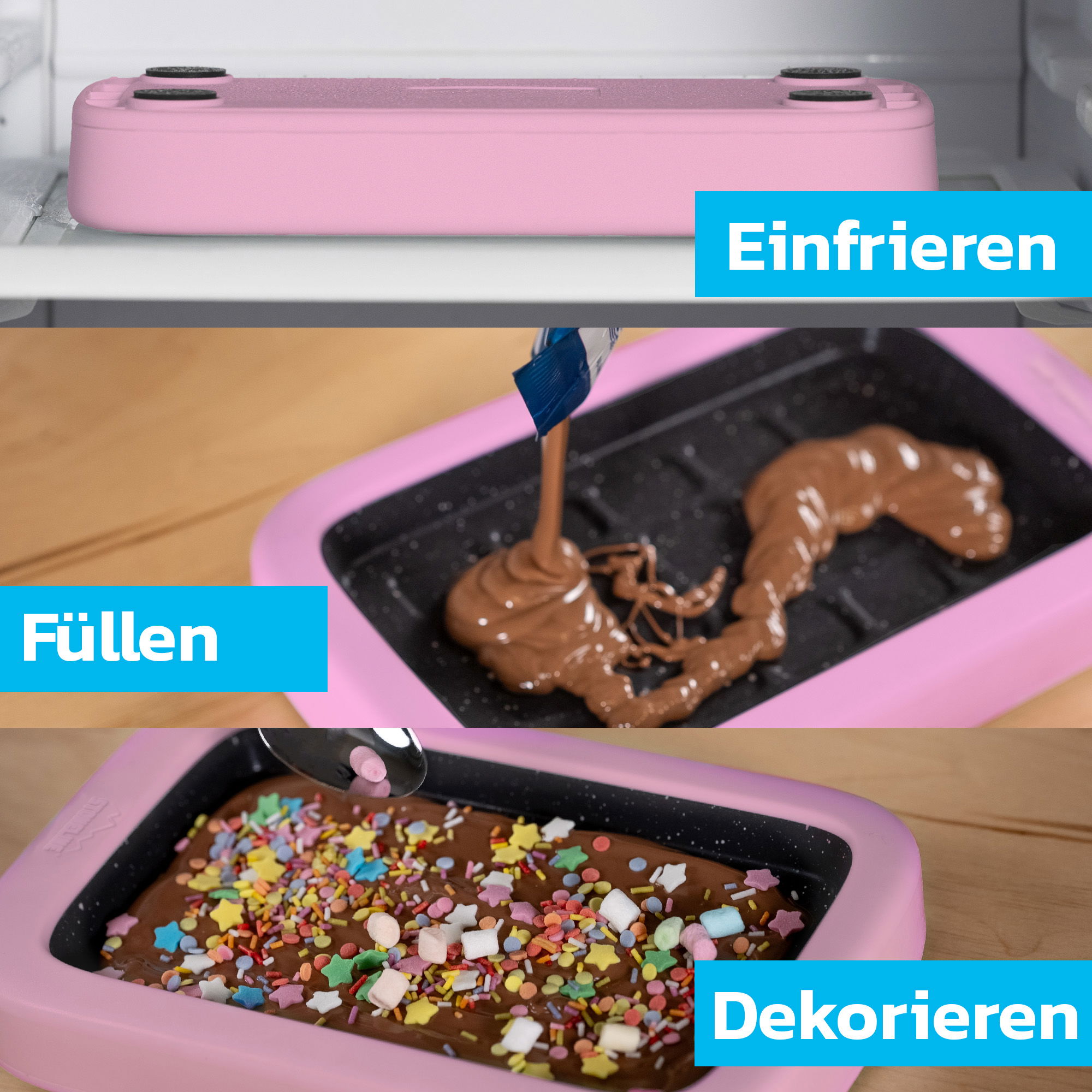 Stampo per cioccolato Chocolate Maker | Rosa