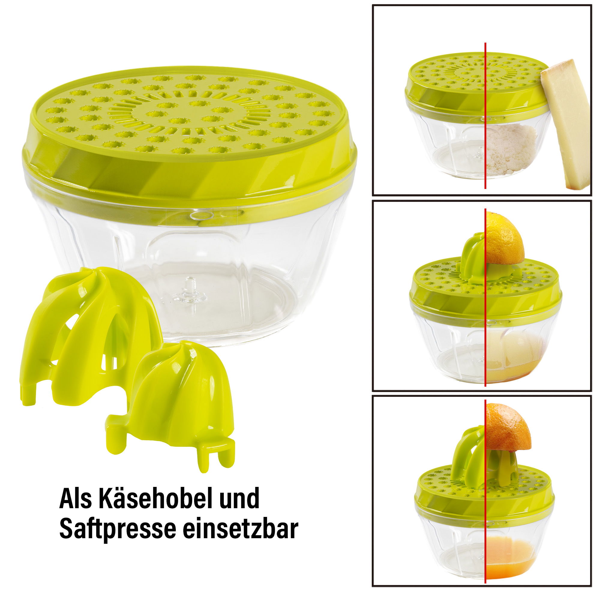 STONELINE® Set di tritatutto multipli, 9 pezzi, verde