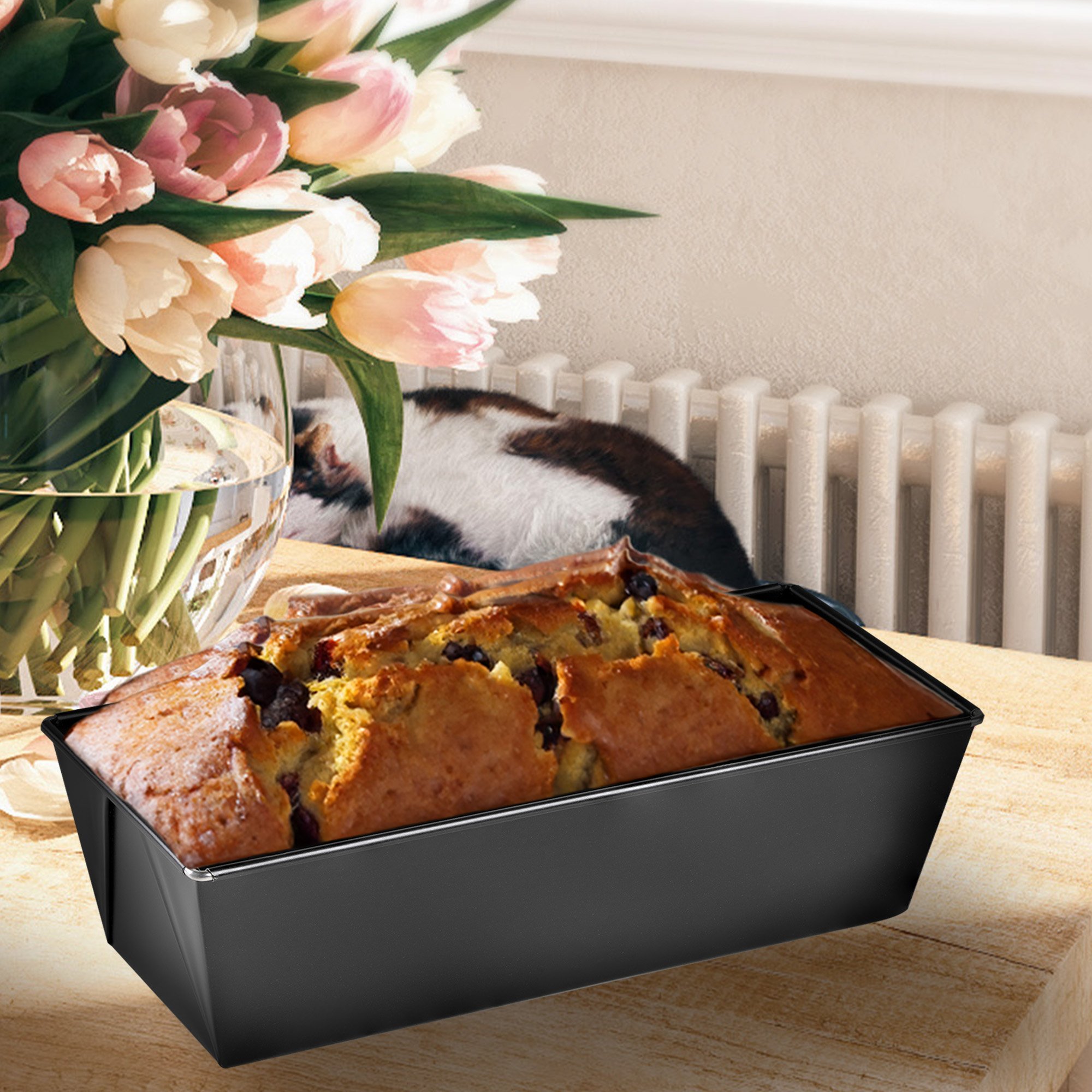 Freyersbacher® Loaf Tin 25.5x11.5 cm, Bread Tin for Baking | Non-Stick