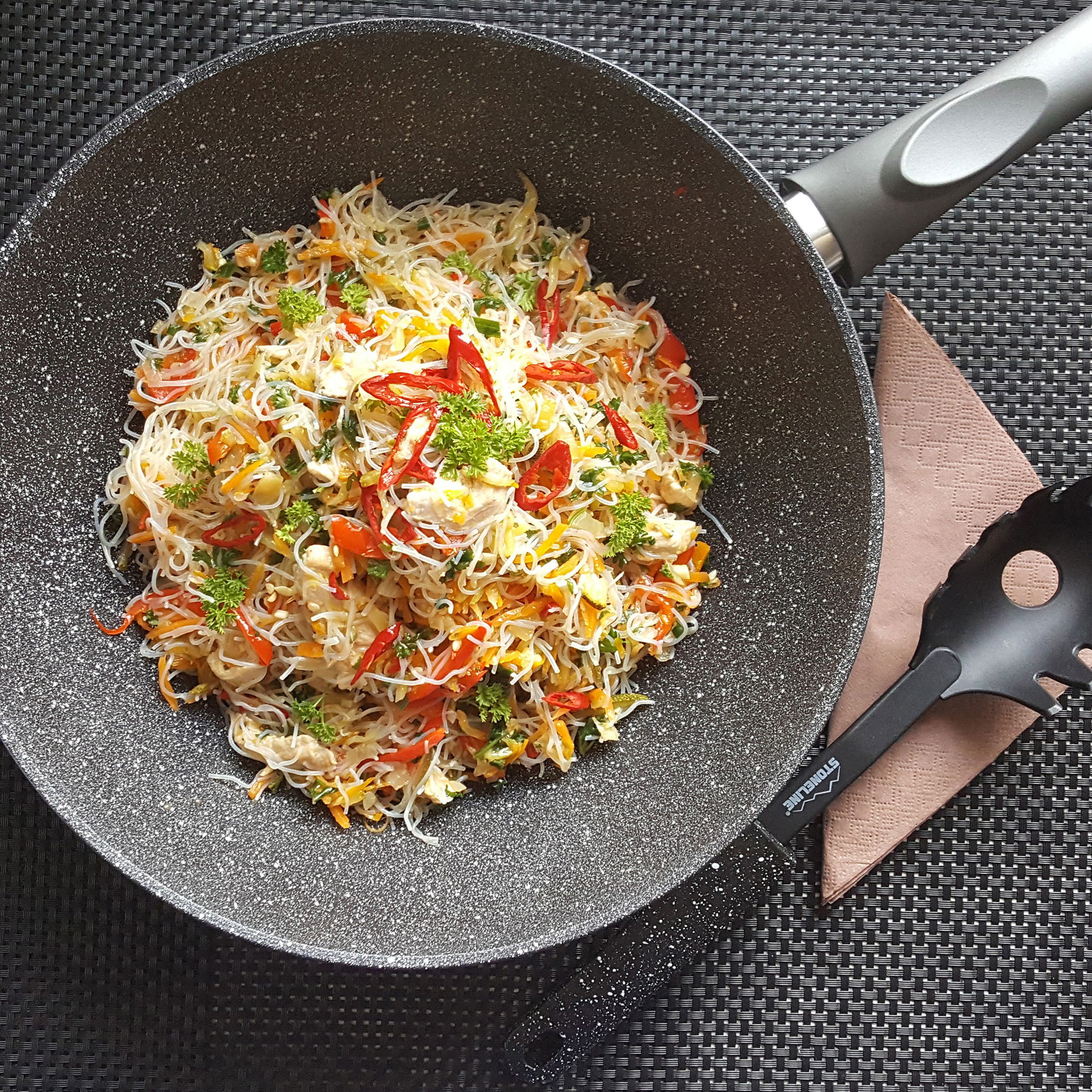 Wok 30 cm | Grigio