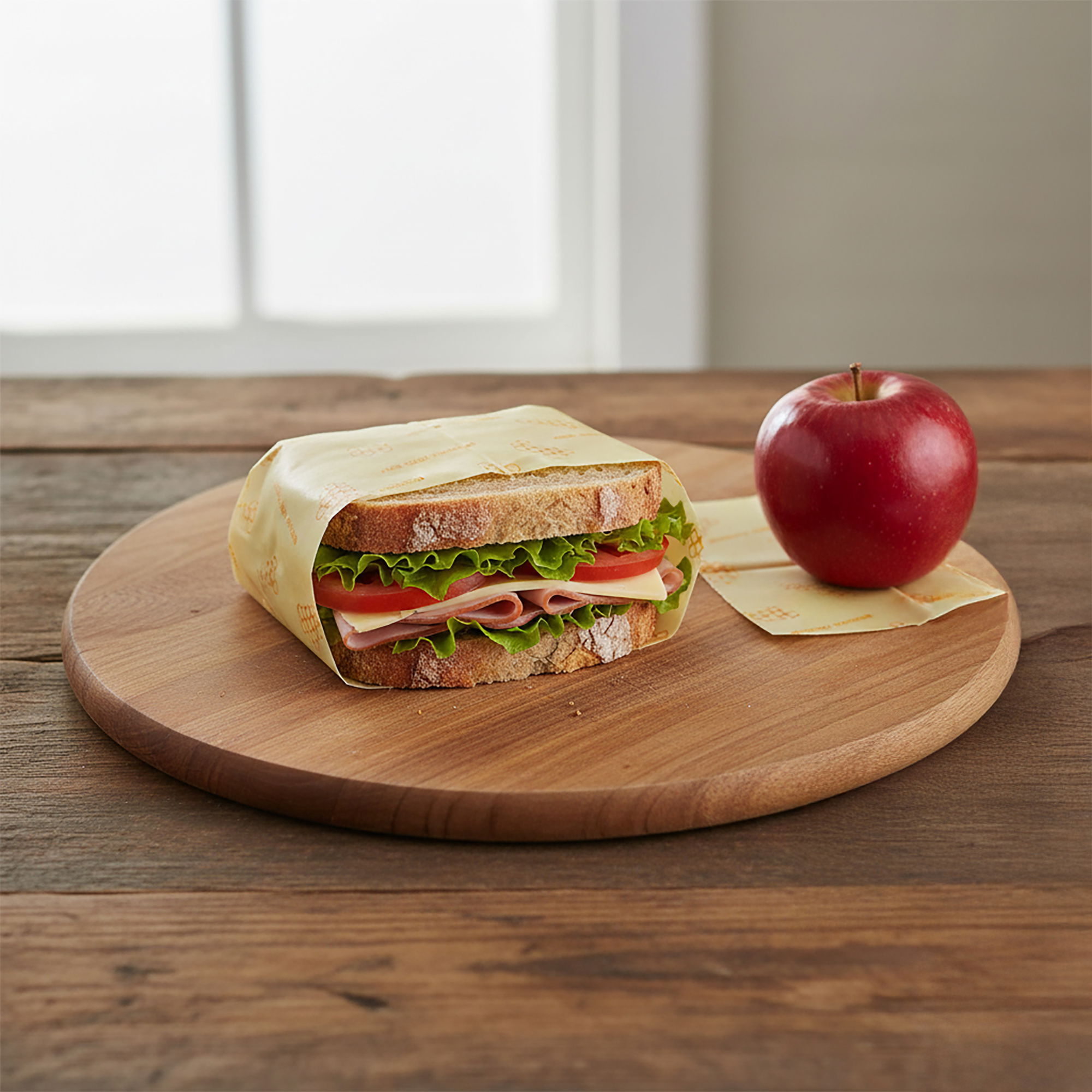 Emballage alimentaire en cire d'abeille Set 3 pièces