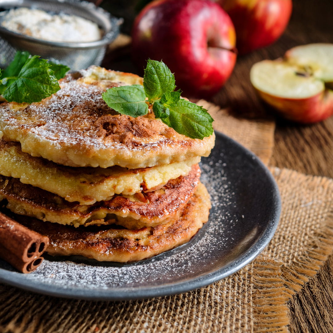 Pancake di Mele e Cannella