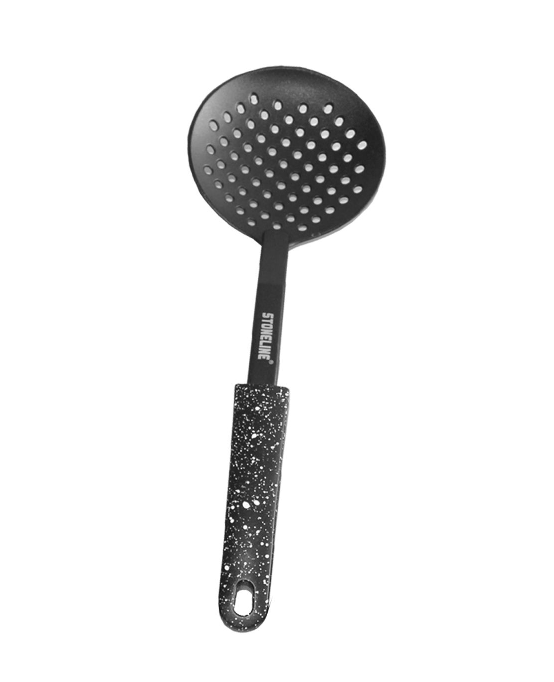 STONELINE® Skimmer Strainer Spoon 34 cm, Heat Resistant Nylon, for Non-Stick Cookware