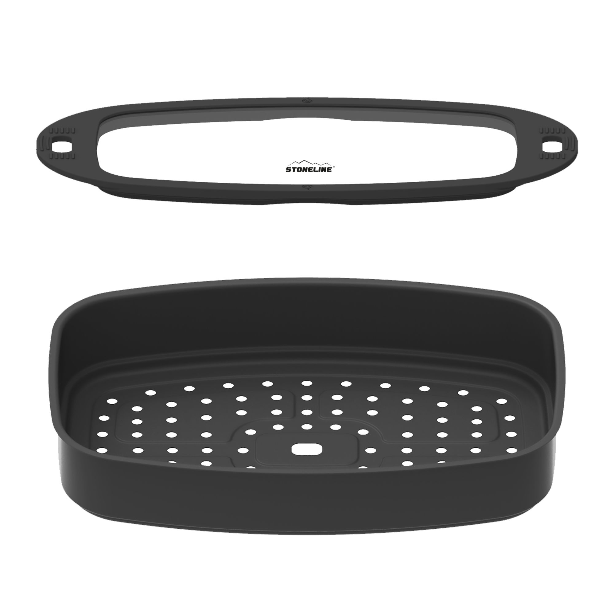 Bräter und Back Set 5-teilig 39x22 cm | mit Deckeln