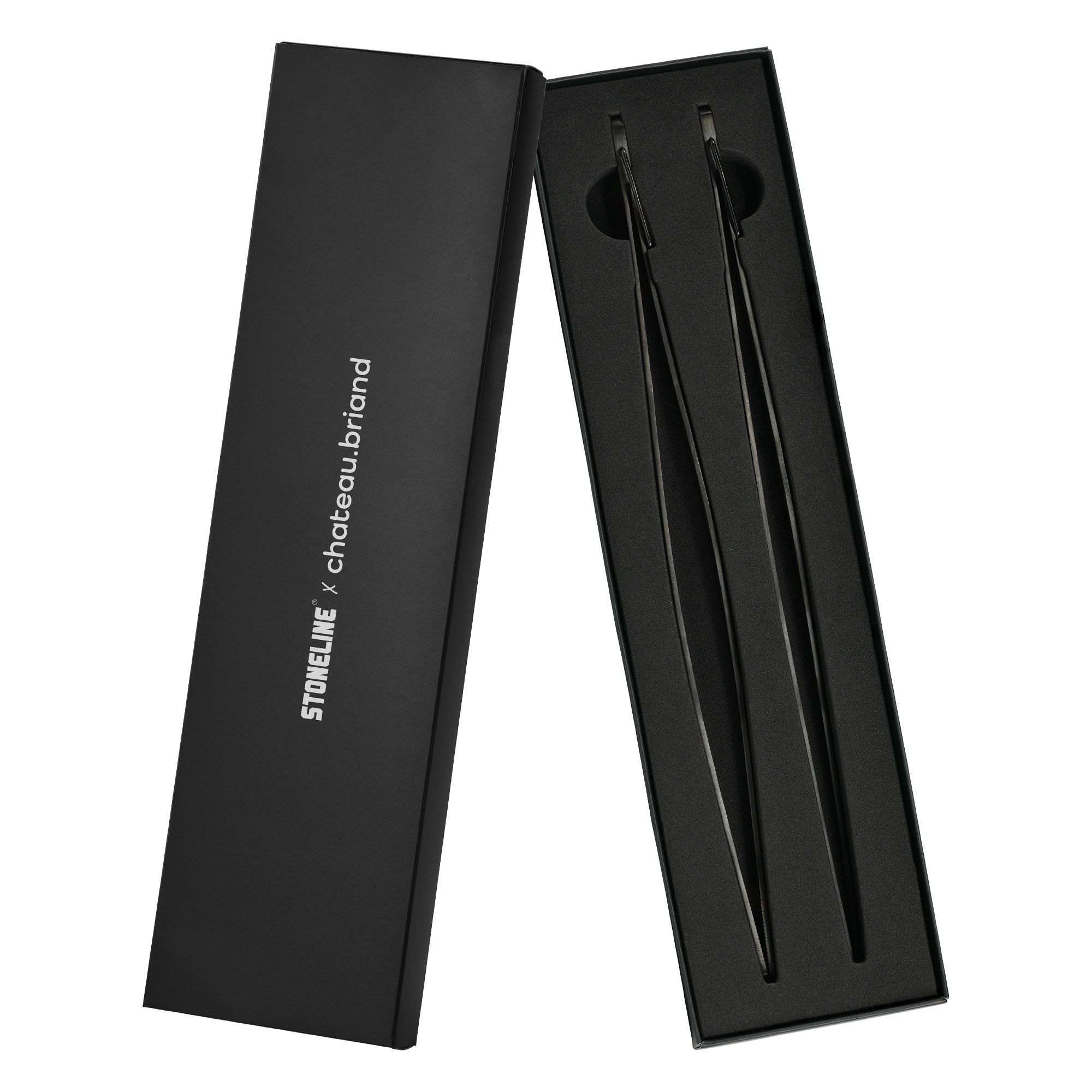 Pince de cuisine 30,5 cm Set de 2 pièces | Acier inoxydable