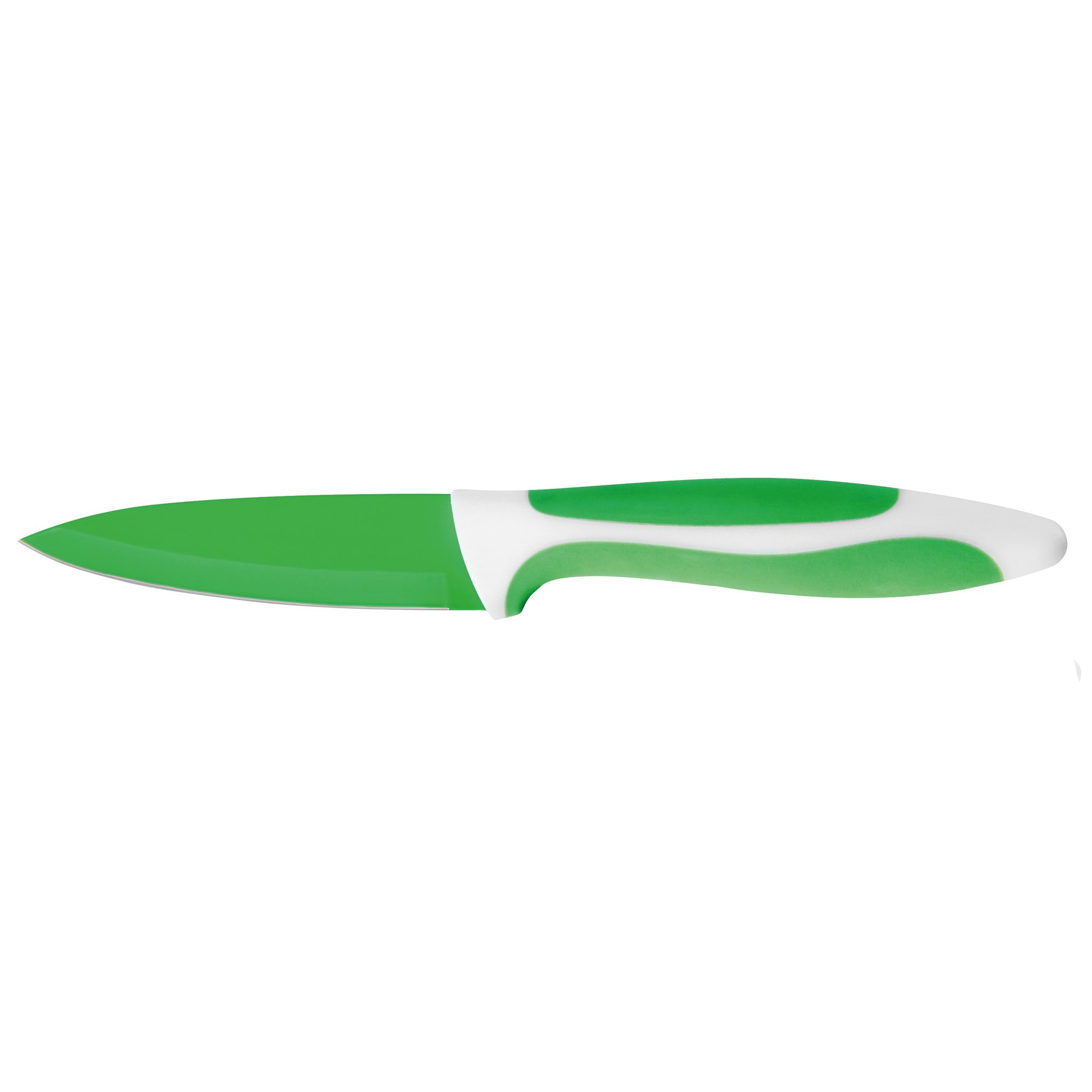 STONELINE® Couteau de cuisine 19,5 cm, lame en acier inoxydable, vert